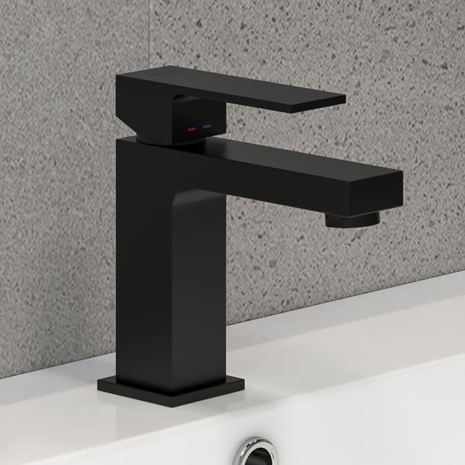 Kronenbach Quara 2.0 Black Waschtisch-Einhebelmischer