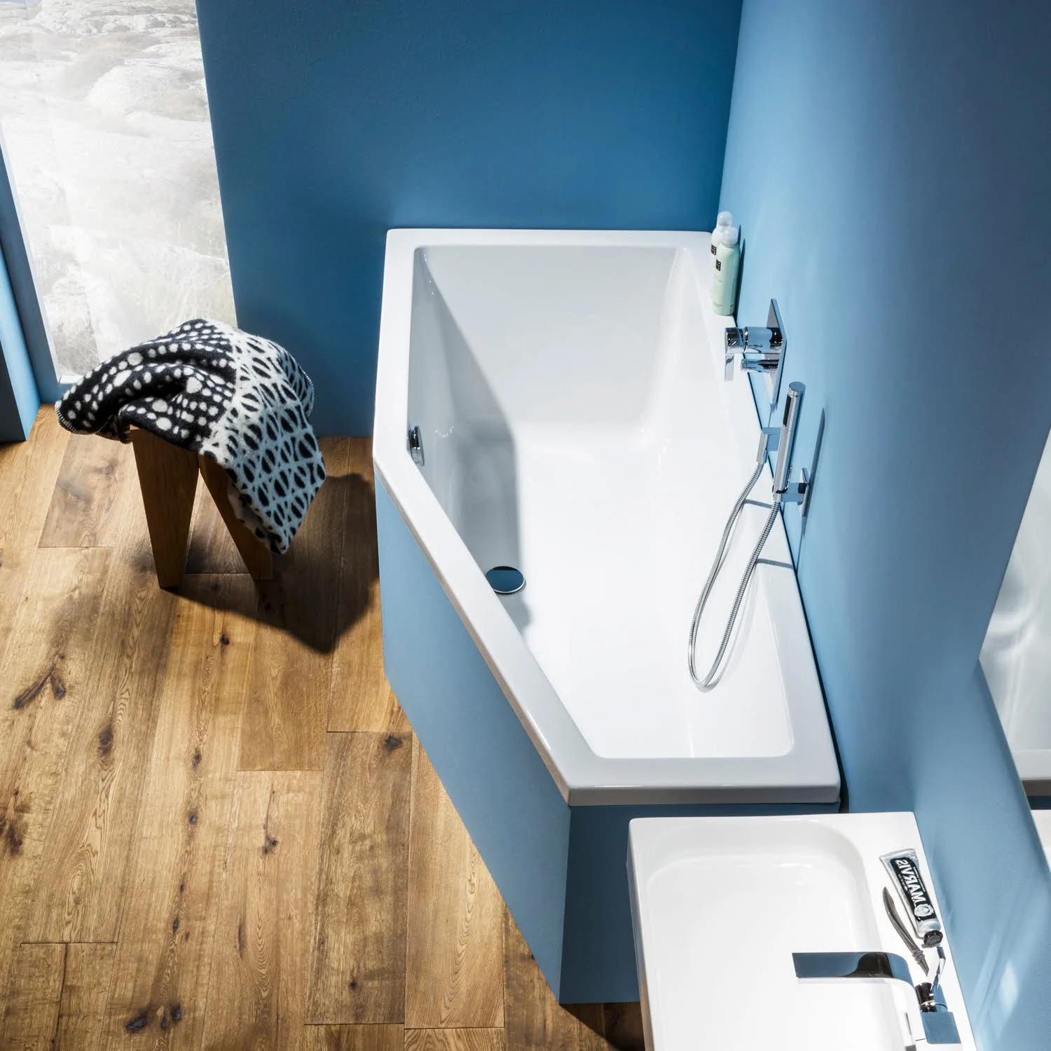 Repabad Livorno Eco Raumspar-Badewanne 180 x 80 cm, Ausführung rechts Bild 2