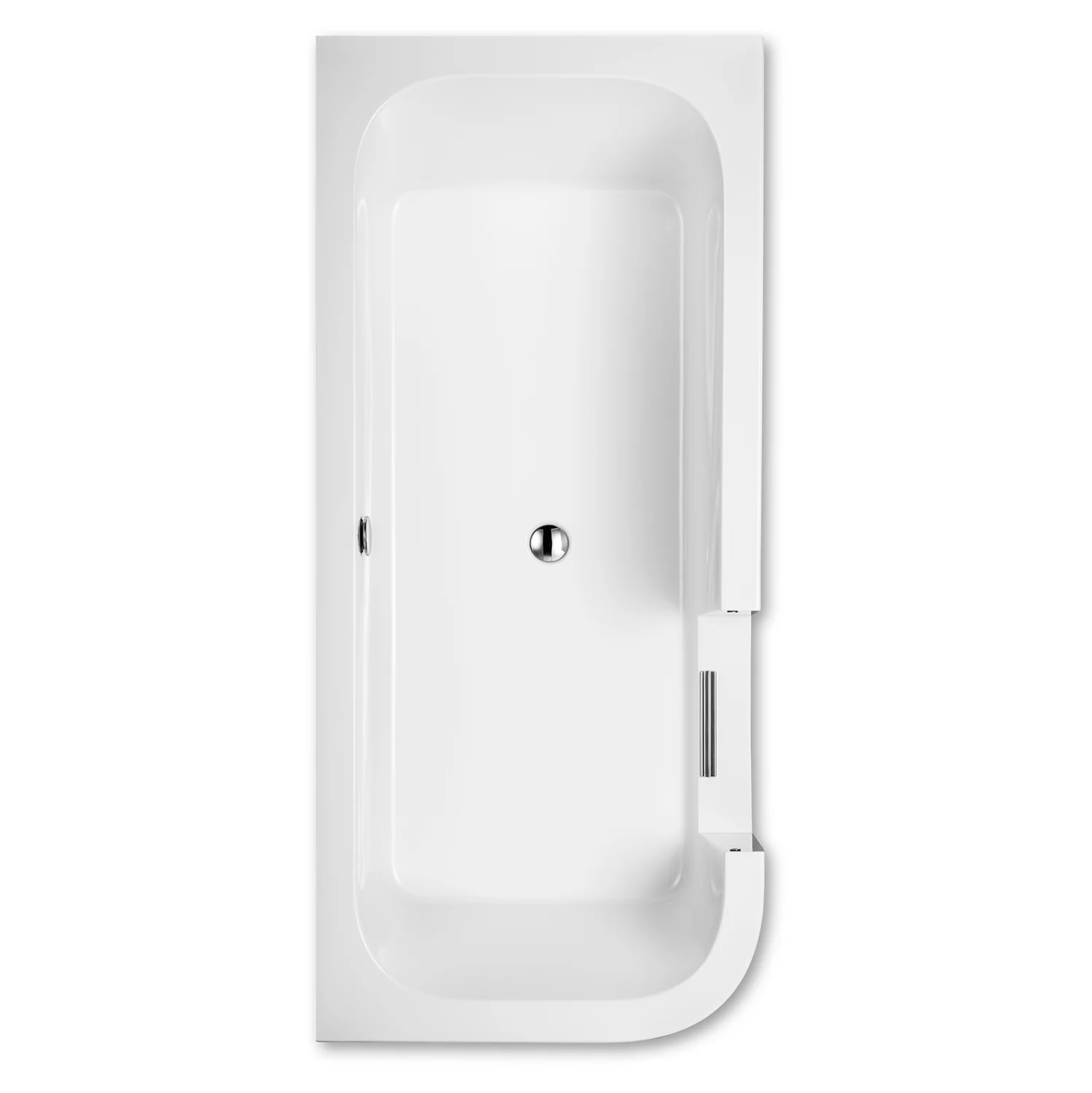 Repabad Livorno Easy Duschbadewanne 180 F, Einstieg links Bild 2