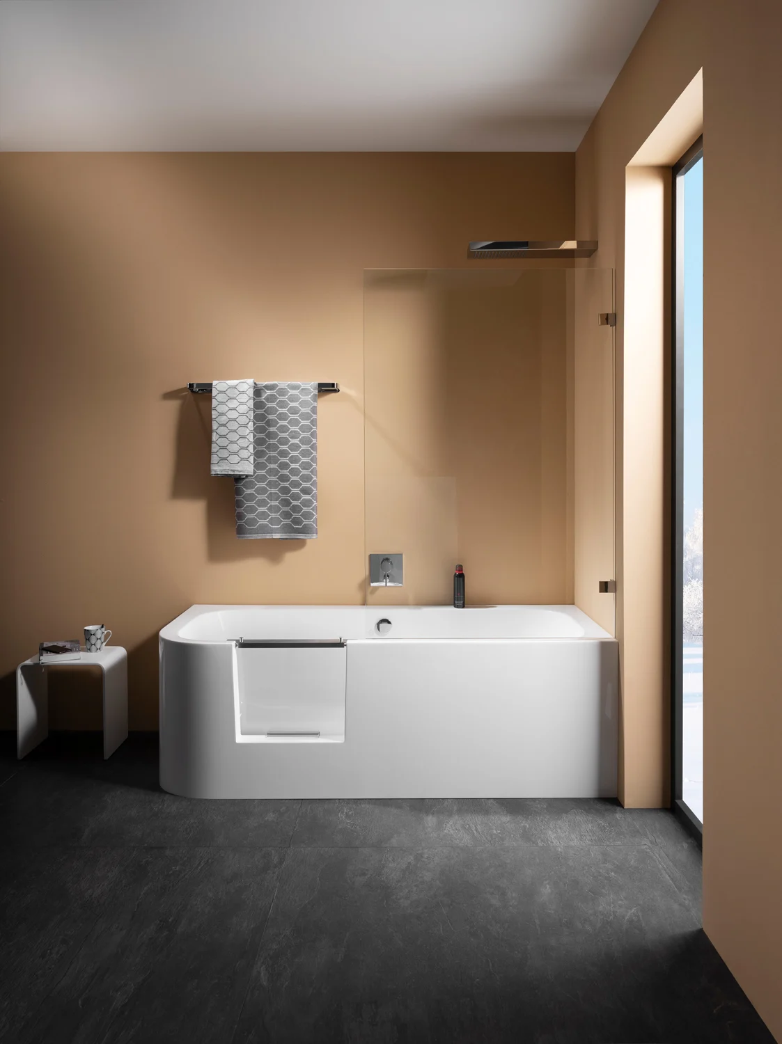 Repabad Livorno Easy Duschbadewanne 180 F, Einstieg links Bild 3