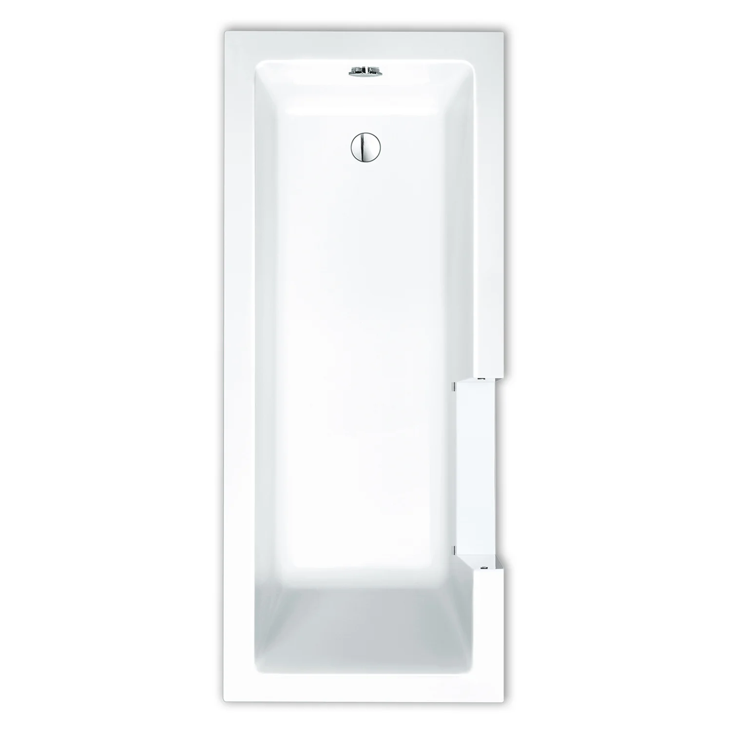 Repabad Livorno Mono Easy Duschbadewanne 160 x 70 cm, Einstieg links