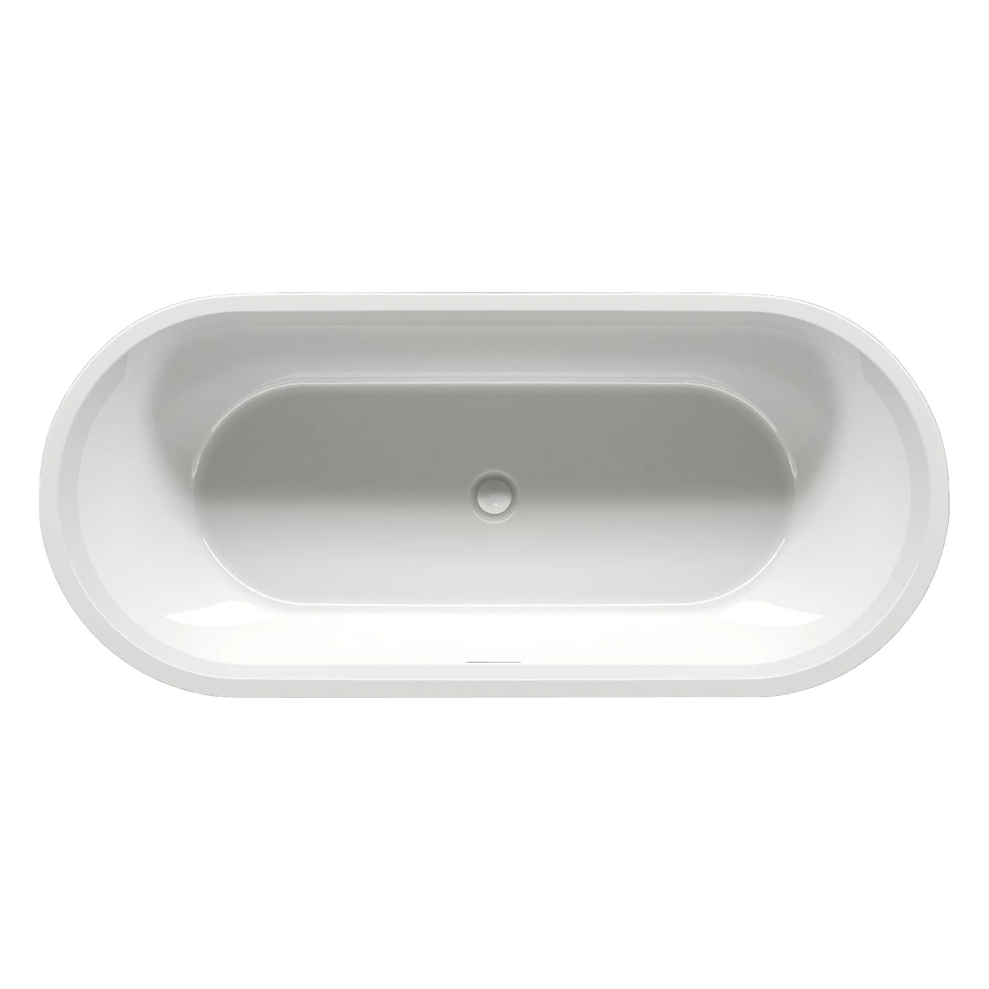 Riho Inspire freistehende Badewanne 180 x 80 cm Bild 2