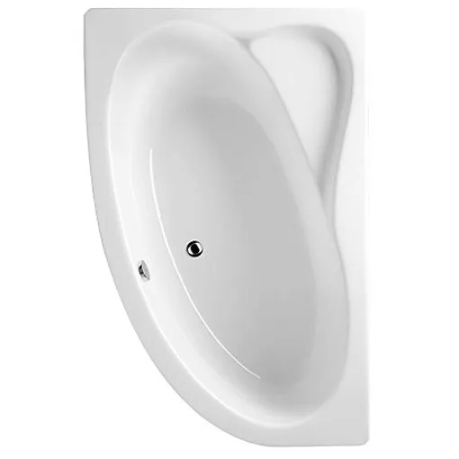 Riho Aryl Raumspar-Badewanne 153,5 x 100,5 cm rechts für Eckeinbau