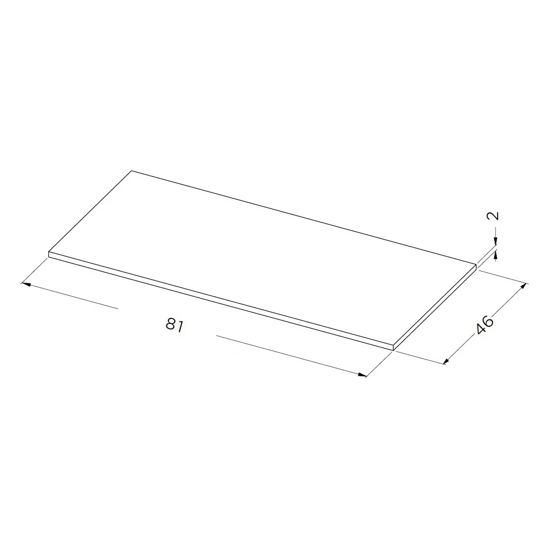 Riho Porto Bowls Abdeckplatte 81 cm Bild 3