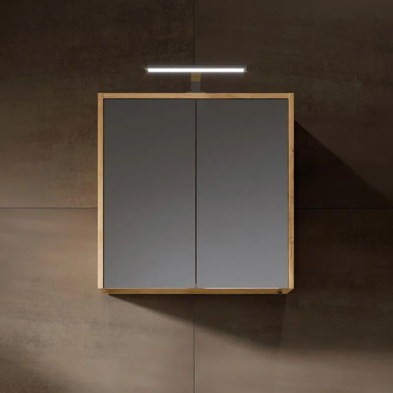 Riho Porto Slim Badmöbel Komplett Set 78 mit Spiegelschrank, 60 cm Bild 4