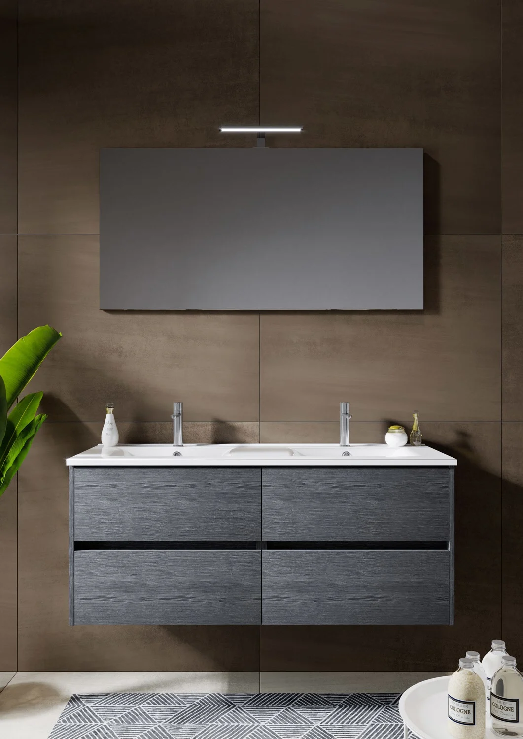 Riho Porto Waschtischunterschrank 120 cm mit 4 Schubladen Bild 4