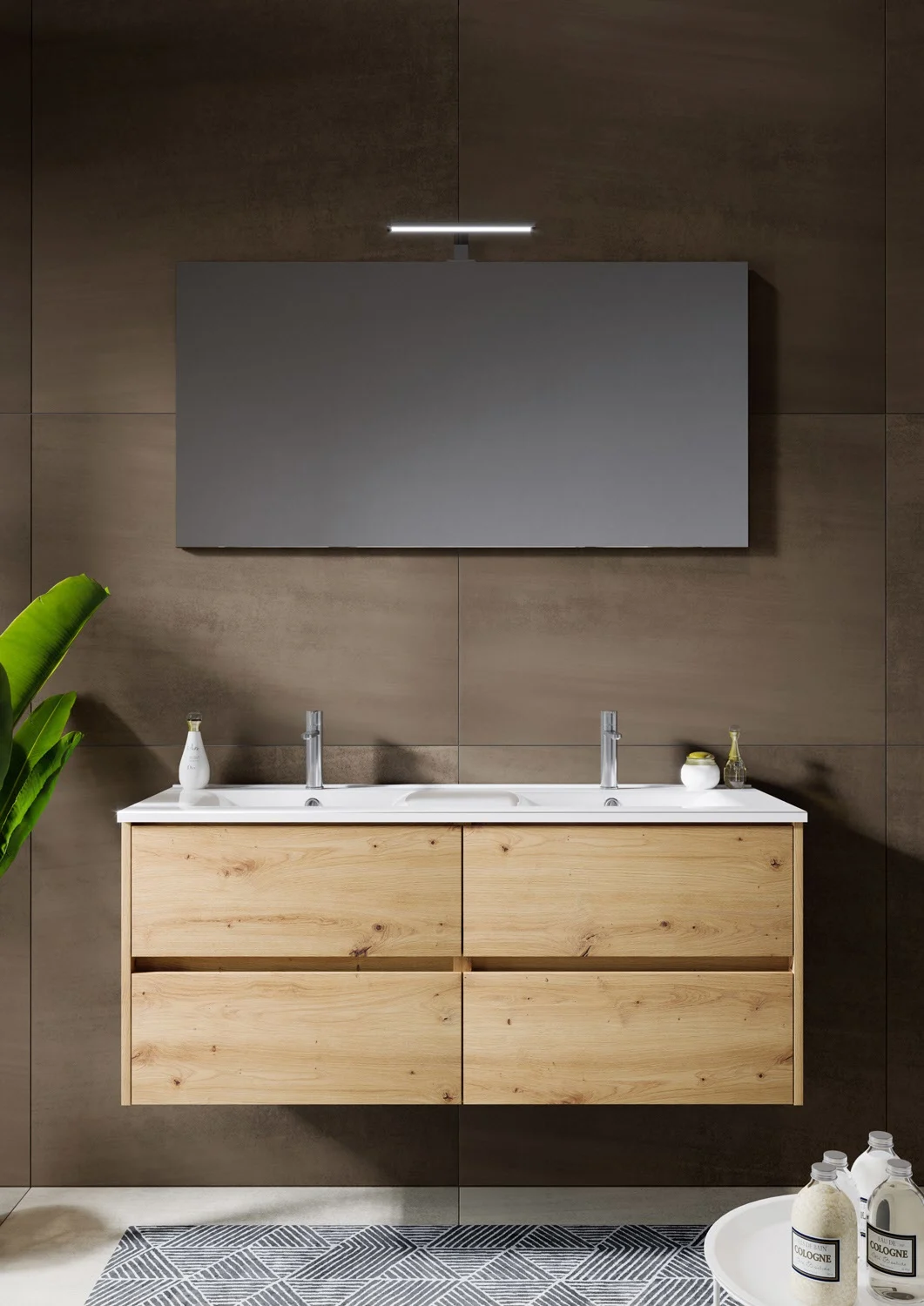 Riho Porto Waschtischunterschrank 120 cm mit 4 Schubladen Bild 4