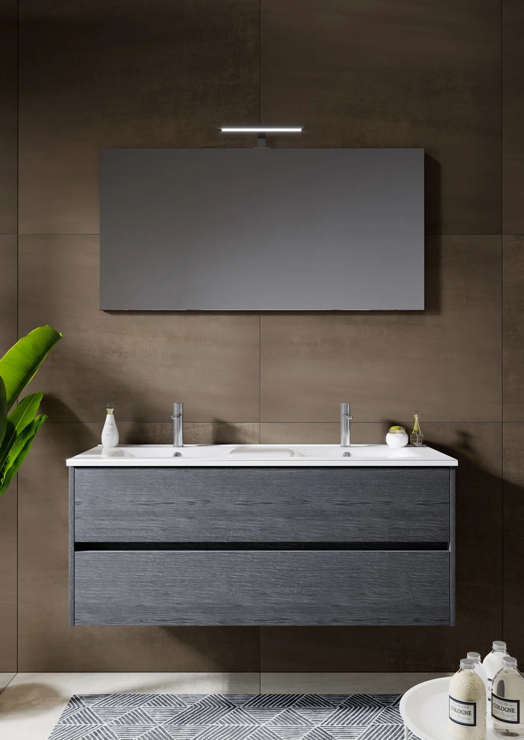 Riho Porto Waschtischunterschrank 120 cm mit 2 Schubladen Bild 4