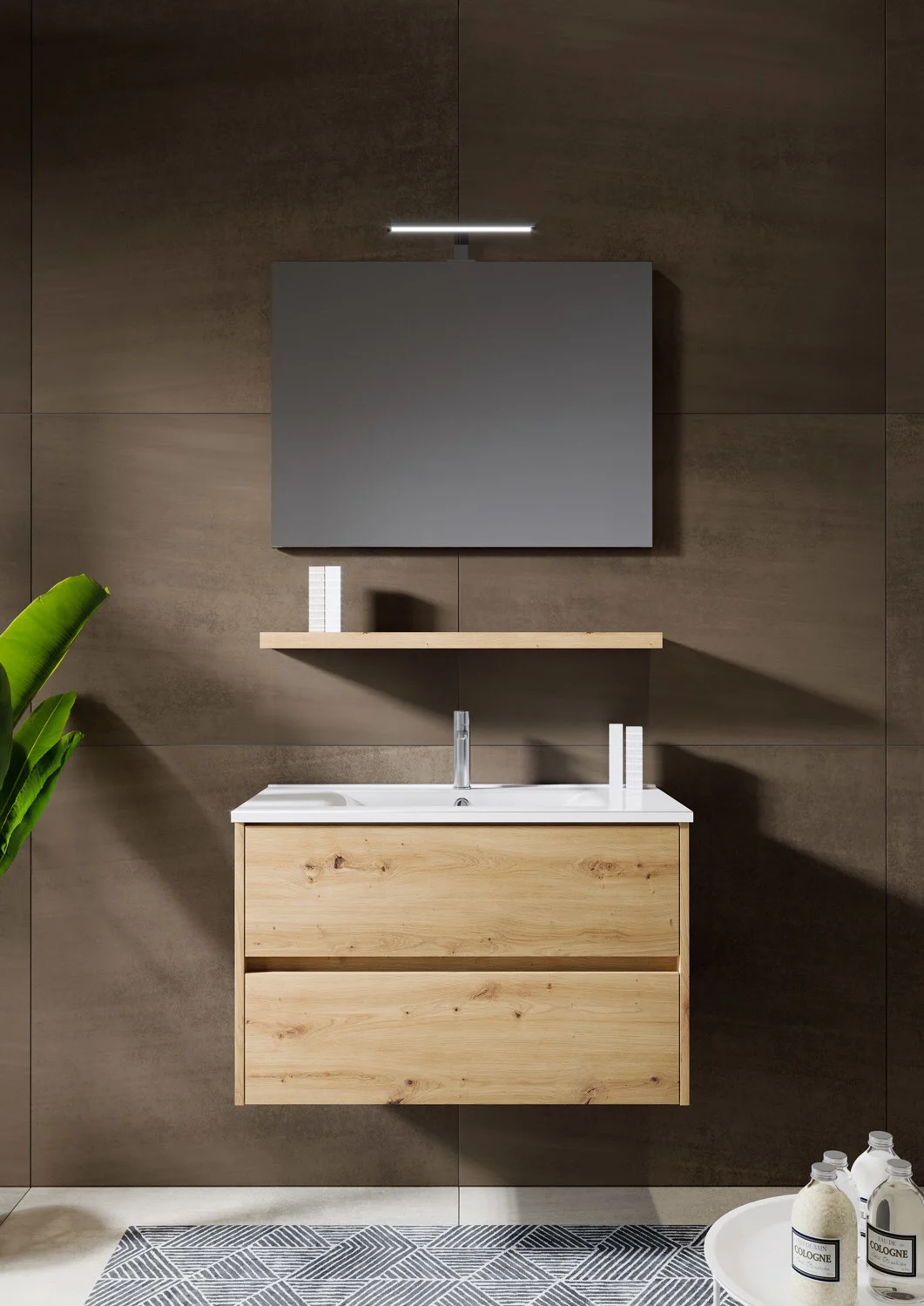 Riho Porto Waschtischunterschrank 80 cm Bild 4