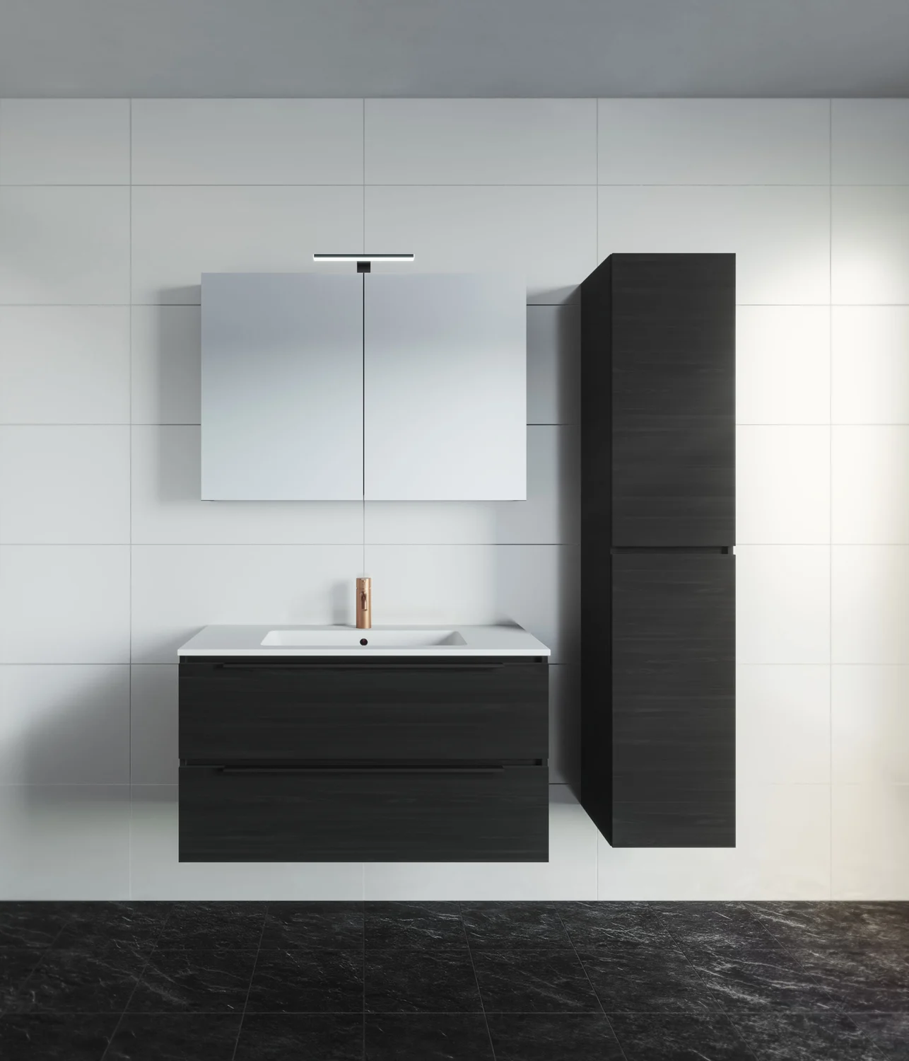 Riho Spring DEW Waschtisch mit Unterschrank, 2 Schubladen 80 cm Bild 6