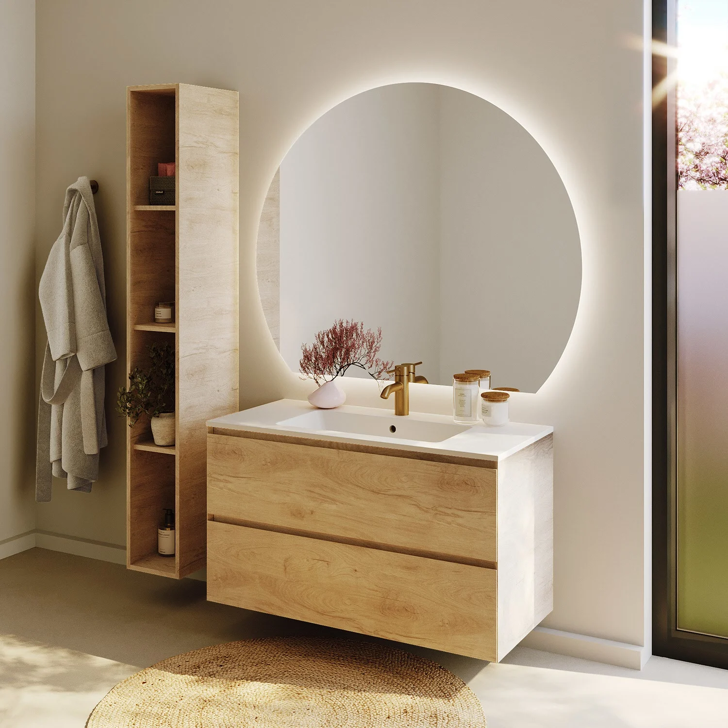Riho Spring-Up Waschtisch DEW mit Unterschrank 100 cm Bild 4
