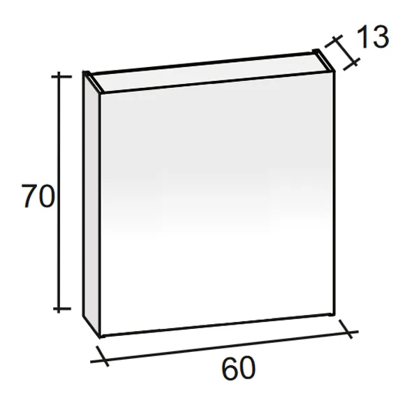 Riho Spring VOW Waschtisch-Set inkl. Spiegelschrank 60 x 46 cm Bild 6