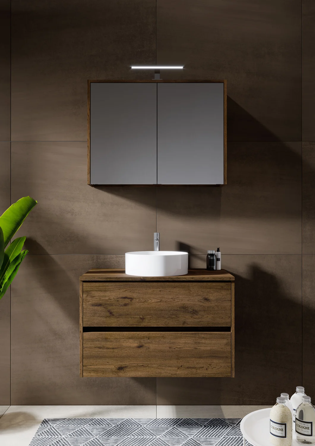 Riho Porto Bowls Aufsatzwaschtisch rund Ø 35,2 cm Bild 2