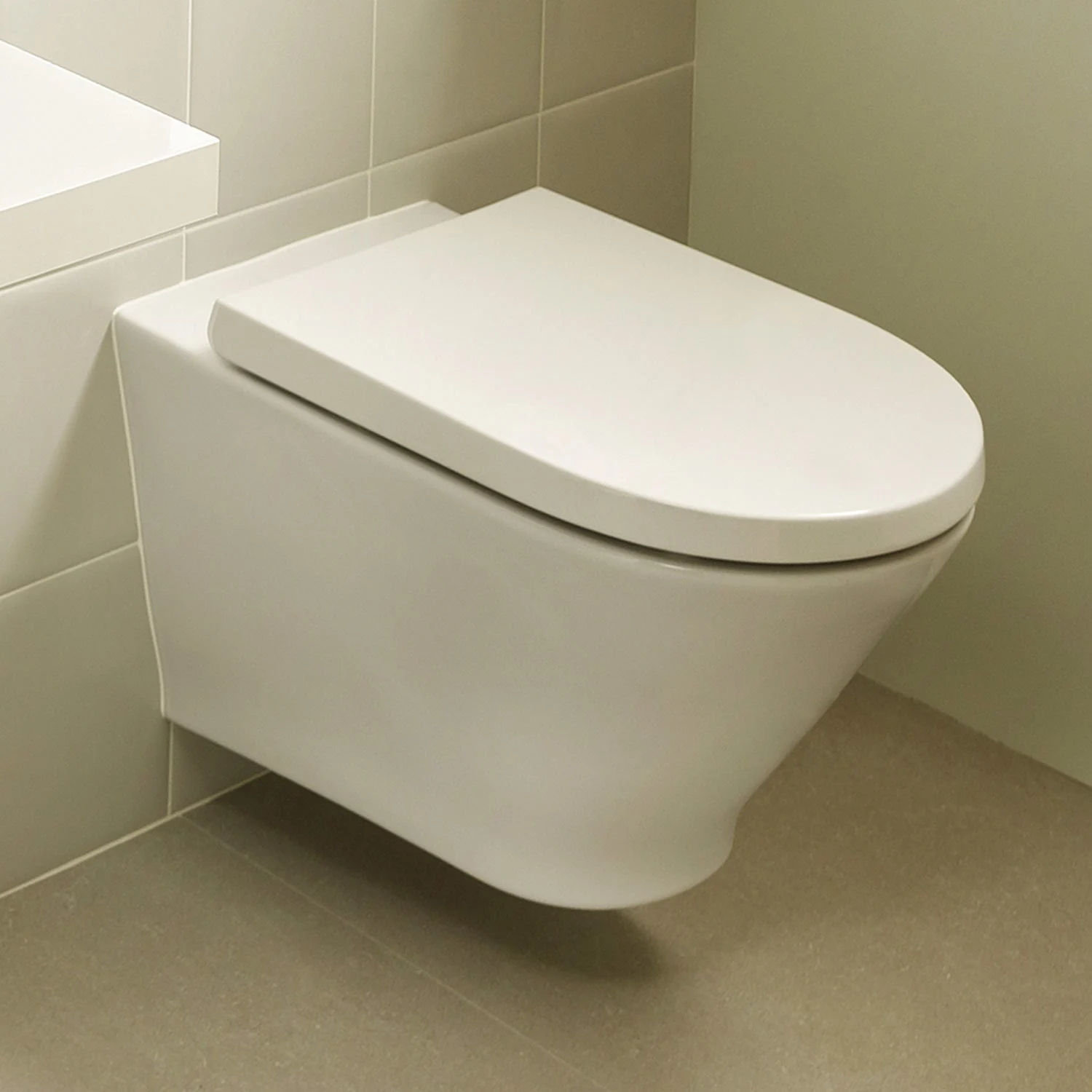 Roca The Gap Wand-WC, spülrandlos Bild 3