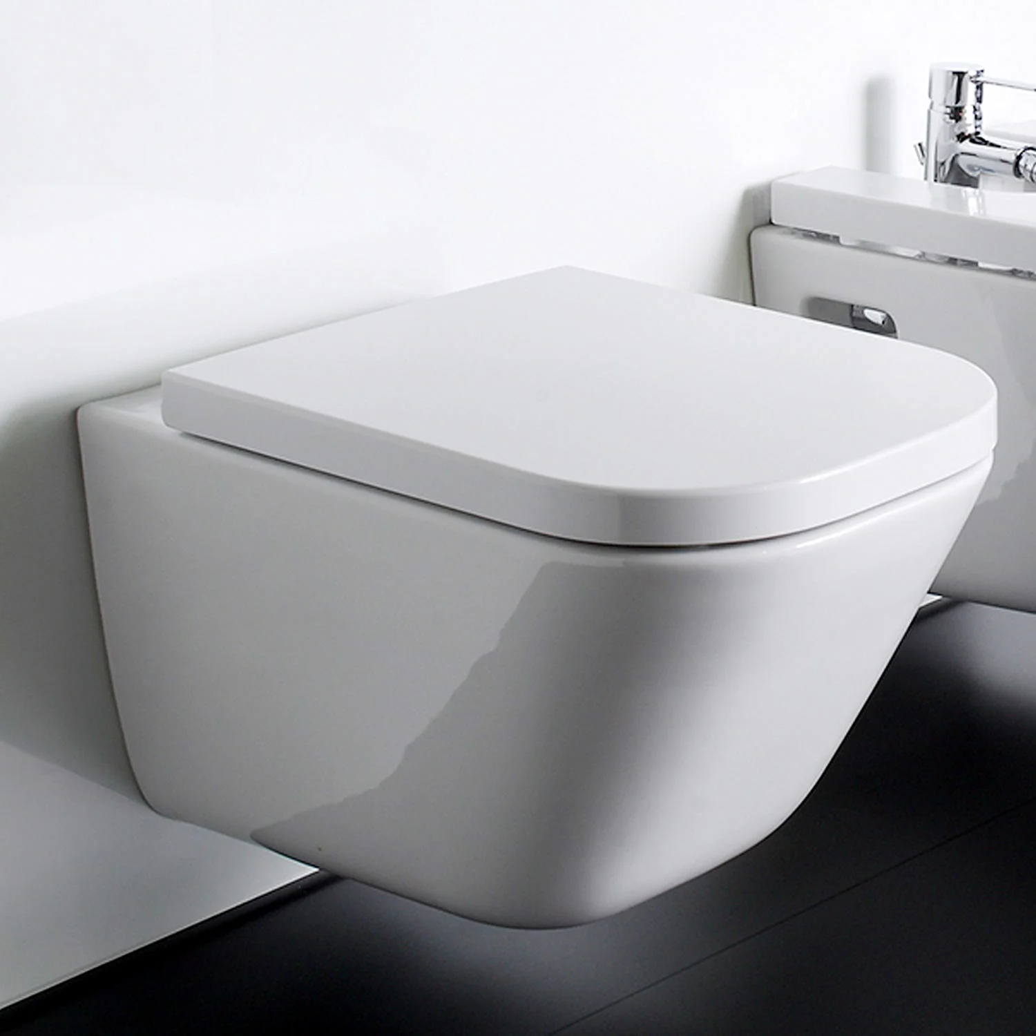 Roca The Gap Wand-WC, spülrandlos Bild 9