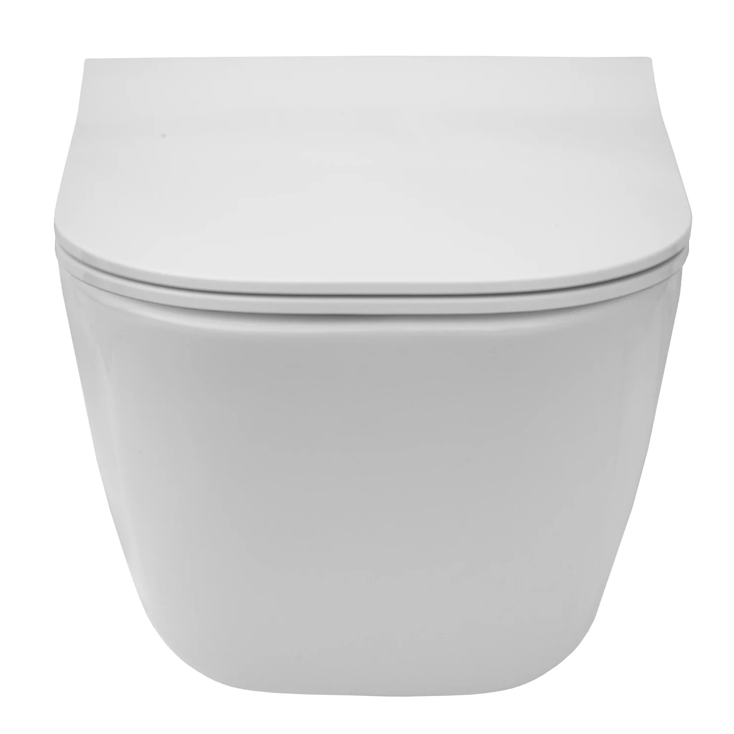 Roca The Gap Wand-WC, spülrandlos, kompakt