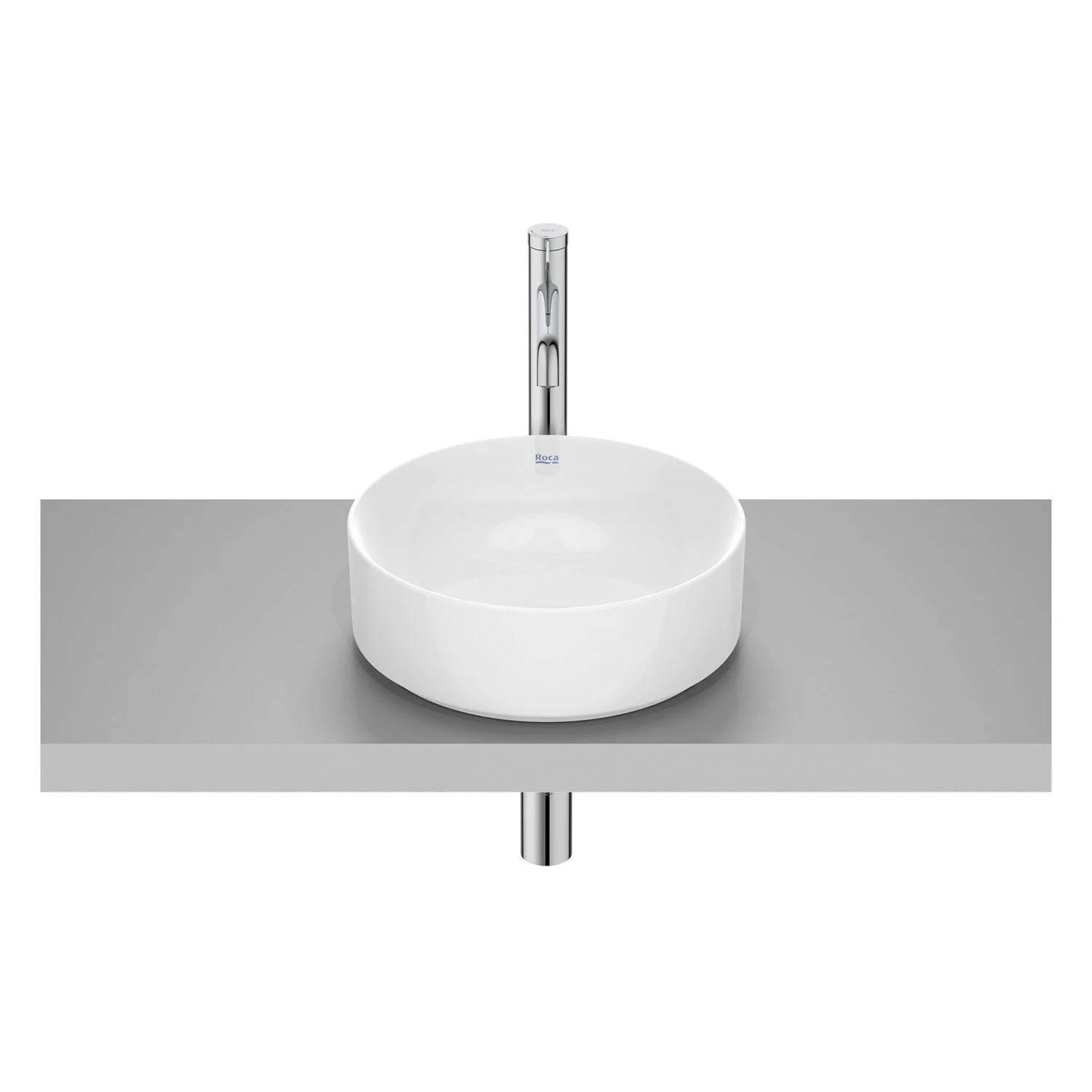 Roca Ona Aufsatz-Waschtisch, Ø 37 cm, rund Bild 2