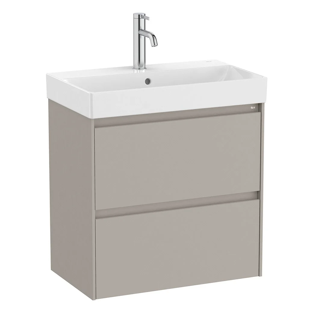 Roca Ona Waschtischunterbau 55 cm mit 2 Schubladen