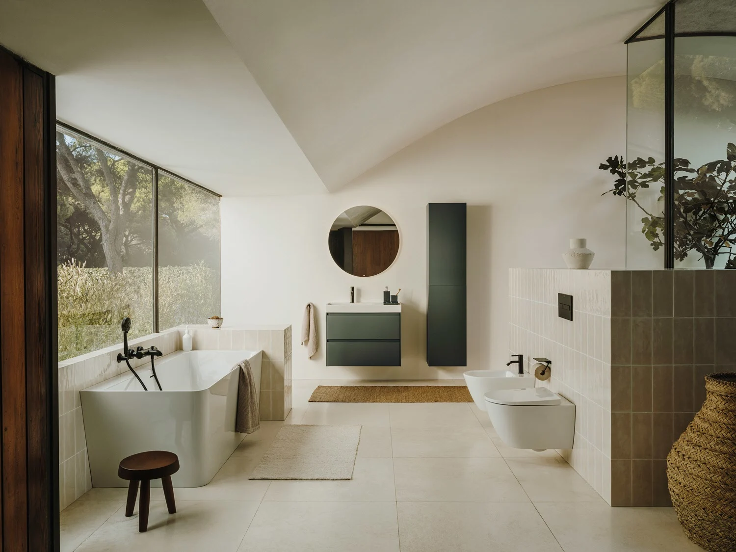 Roca Ona Waschtischunterbau 80 cm mit 2 Schubladen Bild 6