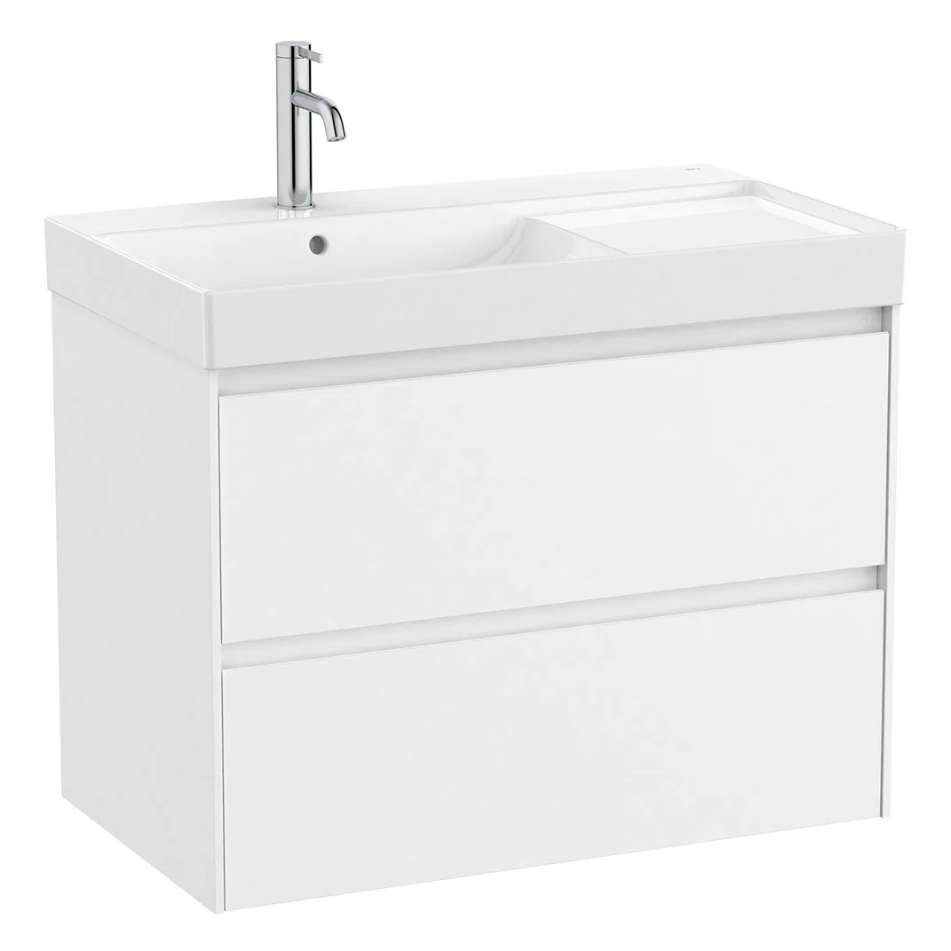 Roca Ona Waschtischunterbau 80 cm mit 2 Schubladen