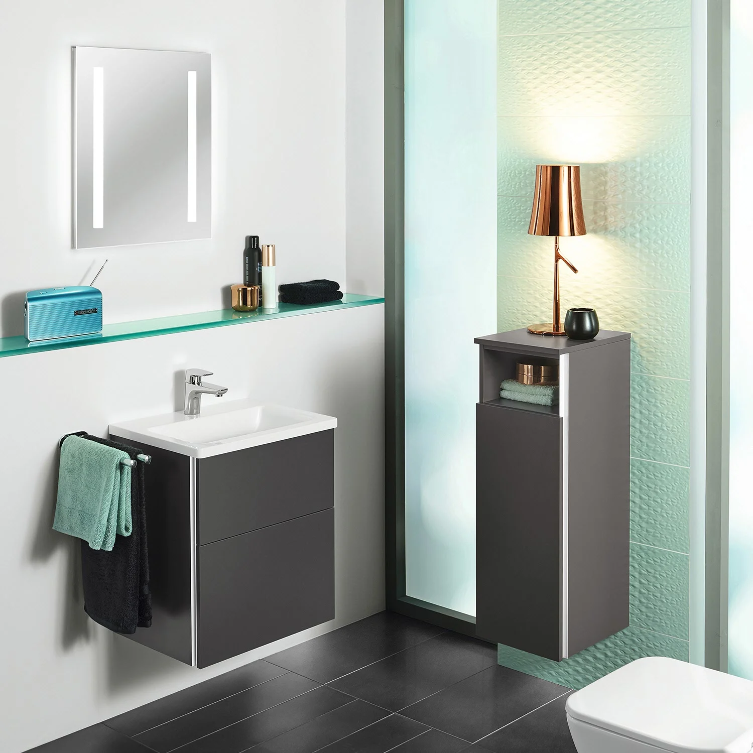 Sanipa 3way Abdeckplatte 30 x 35 x 1,6 cm Bild 3