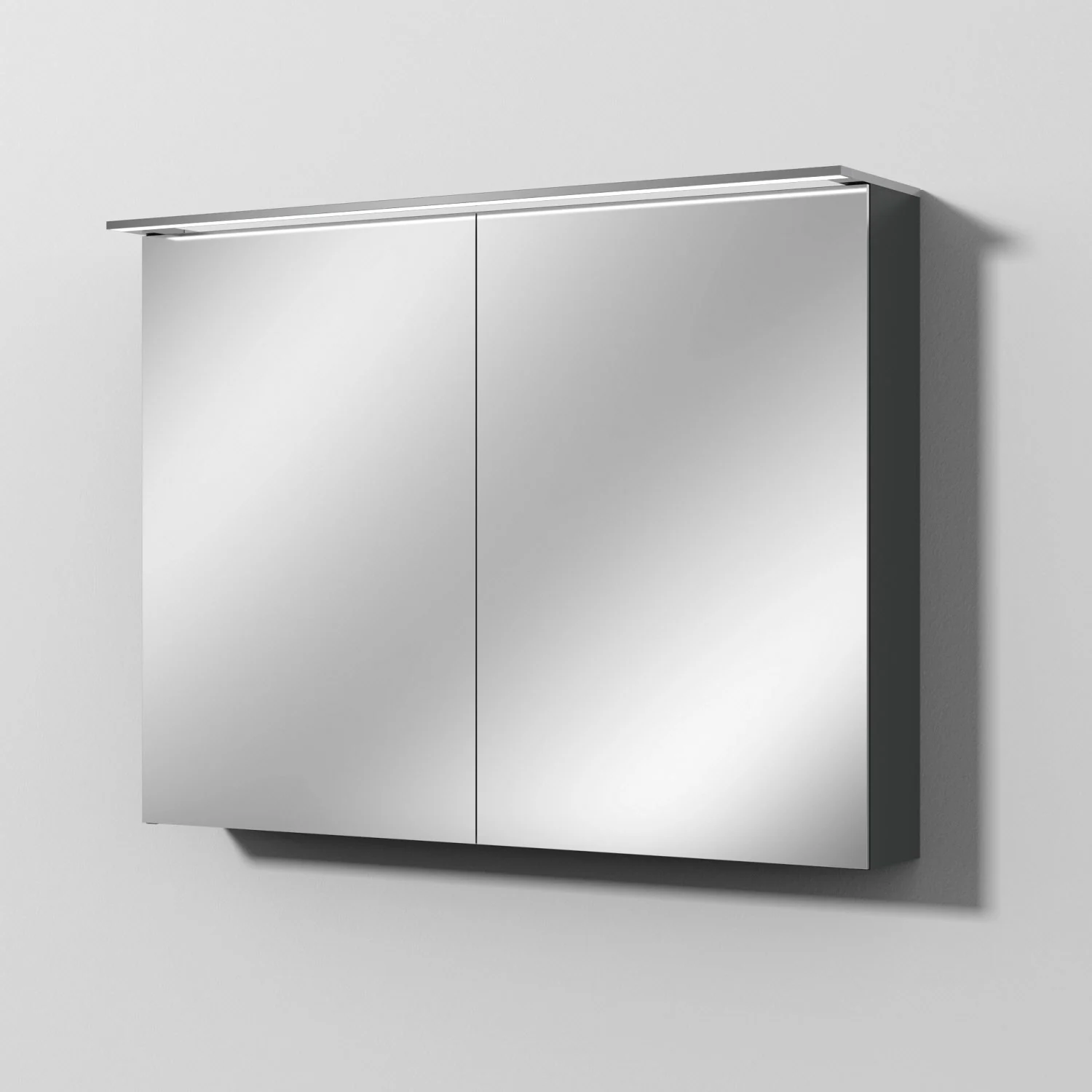 Sanipa 3way Möbelset inkl. Spiegelschrank "MALTE", 100 cm, mit Push to open, Becken rechts Bild 3