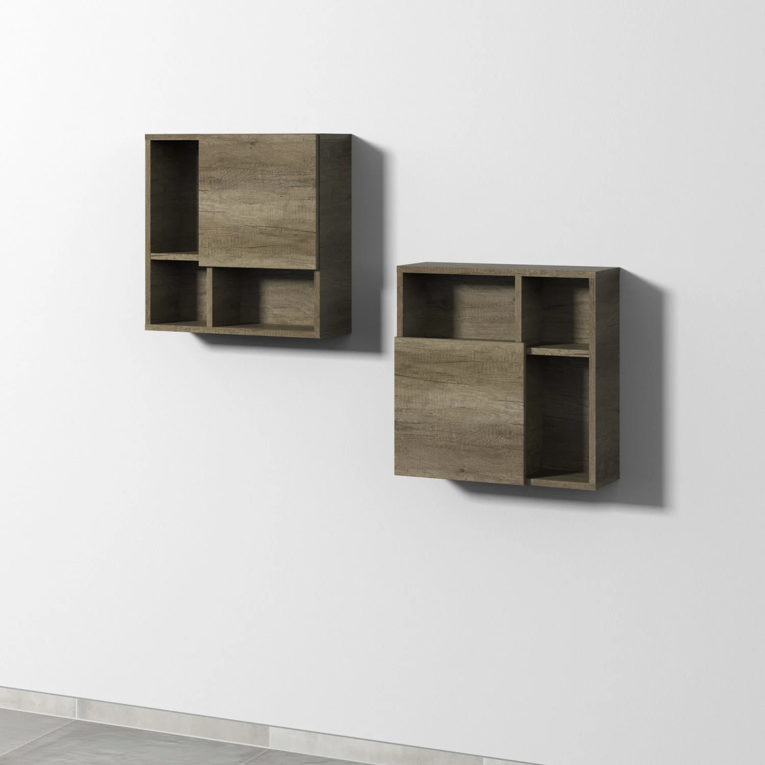 Sanipa 3way Würfelschrank 51 cm, 1 Tür mit Anschlag rechts oder links Bild 2