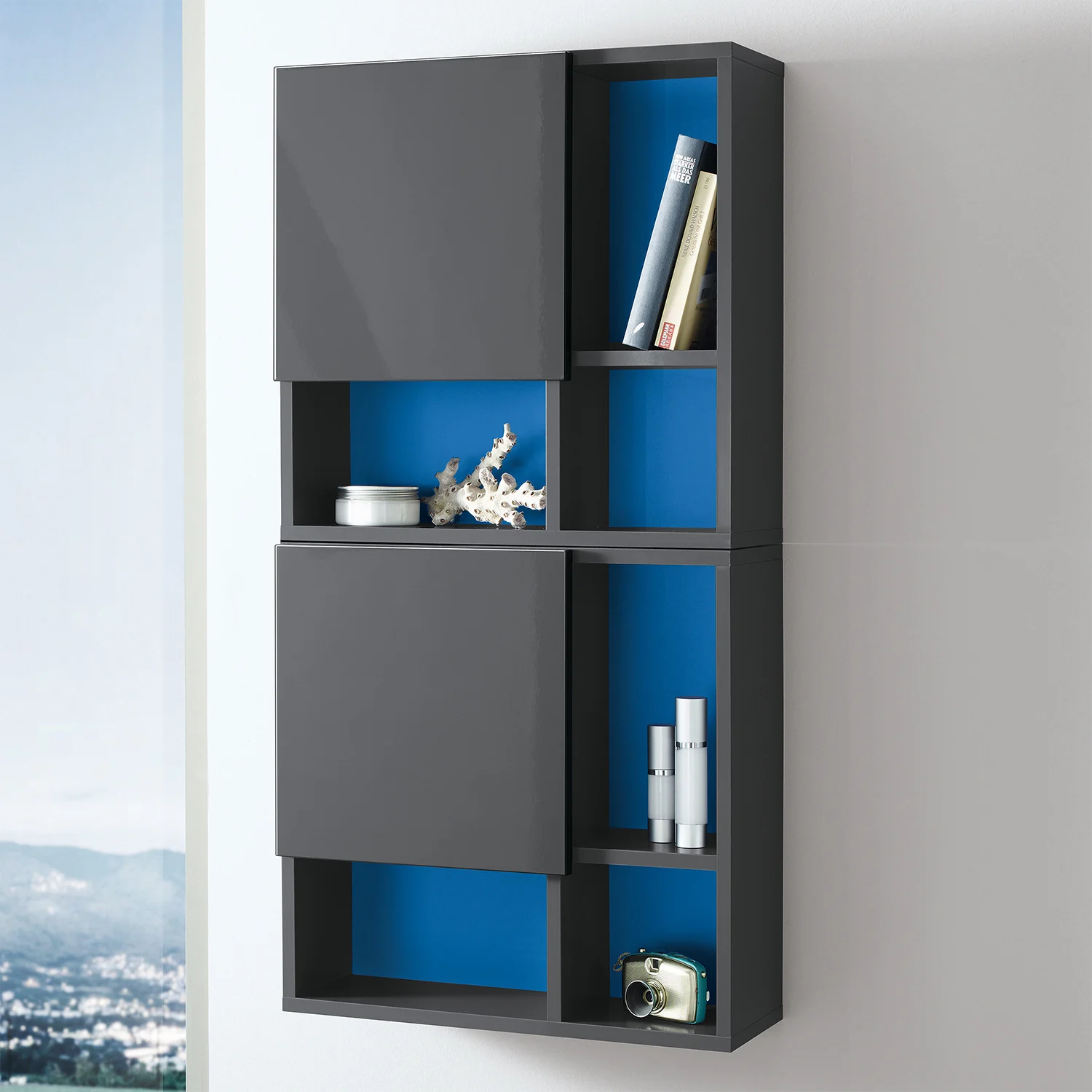 Sanipa 3way Würfelschrank 51 cm, 1 Tür mit Anschlag links oder rechts Bild 3