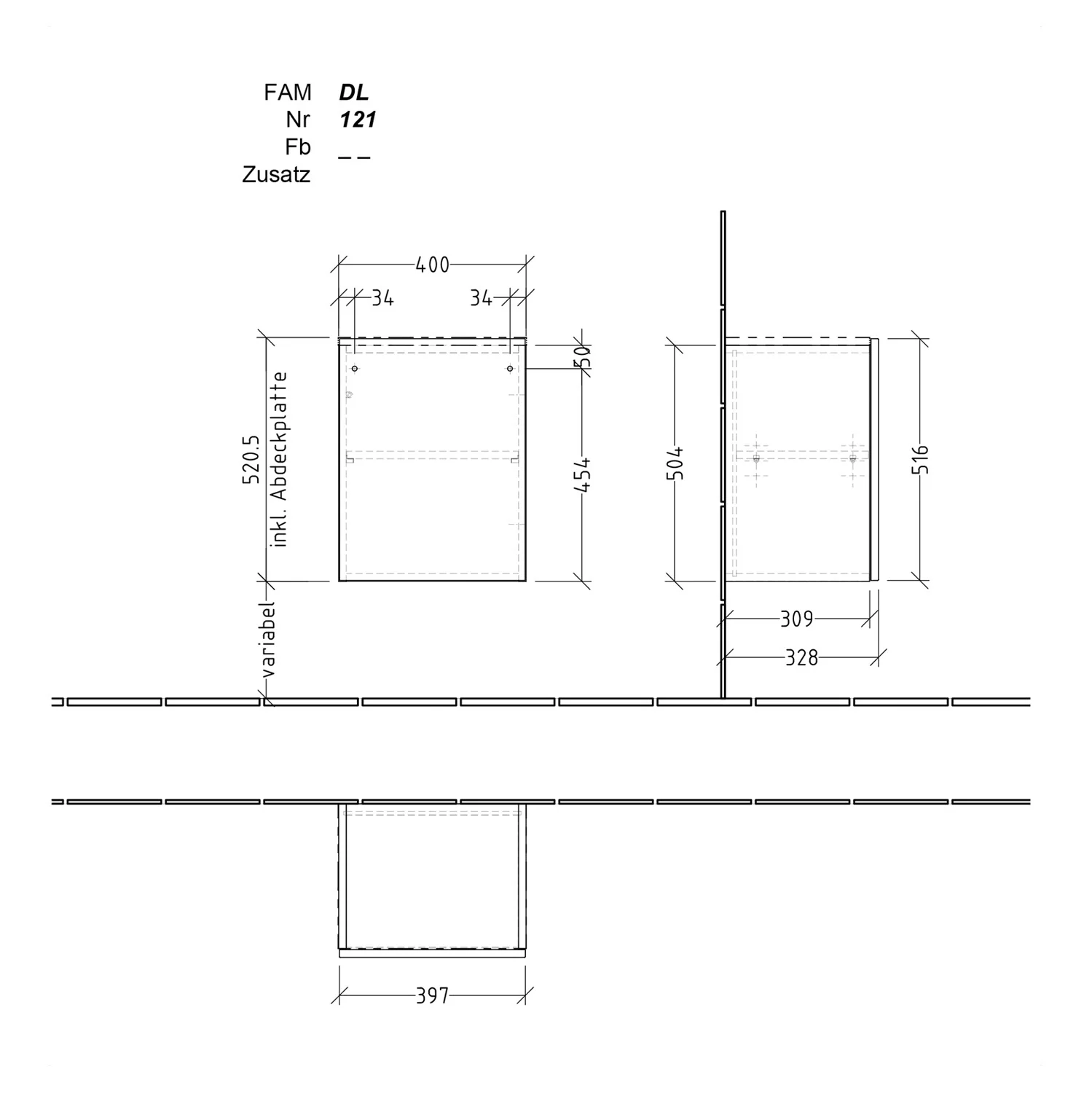 Sanipa 4balance Anbauschrank 40 cm, 1 Tür Push to open, Anschlag rechts Bild 5