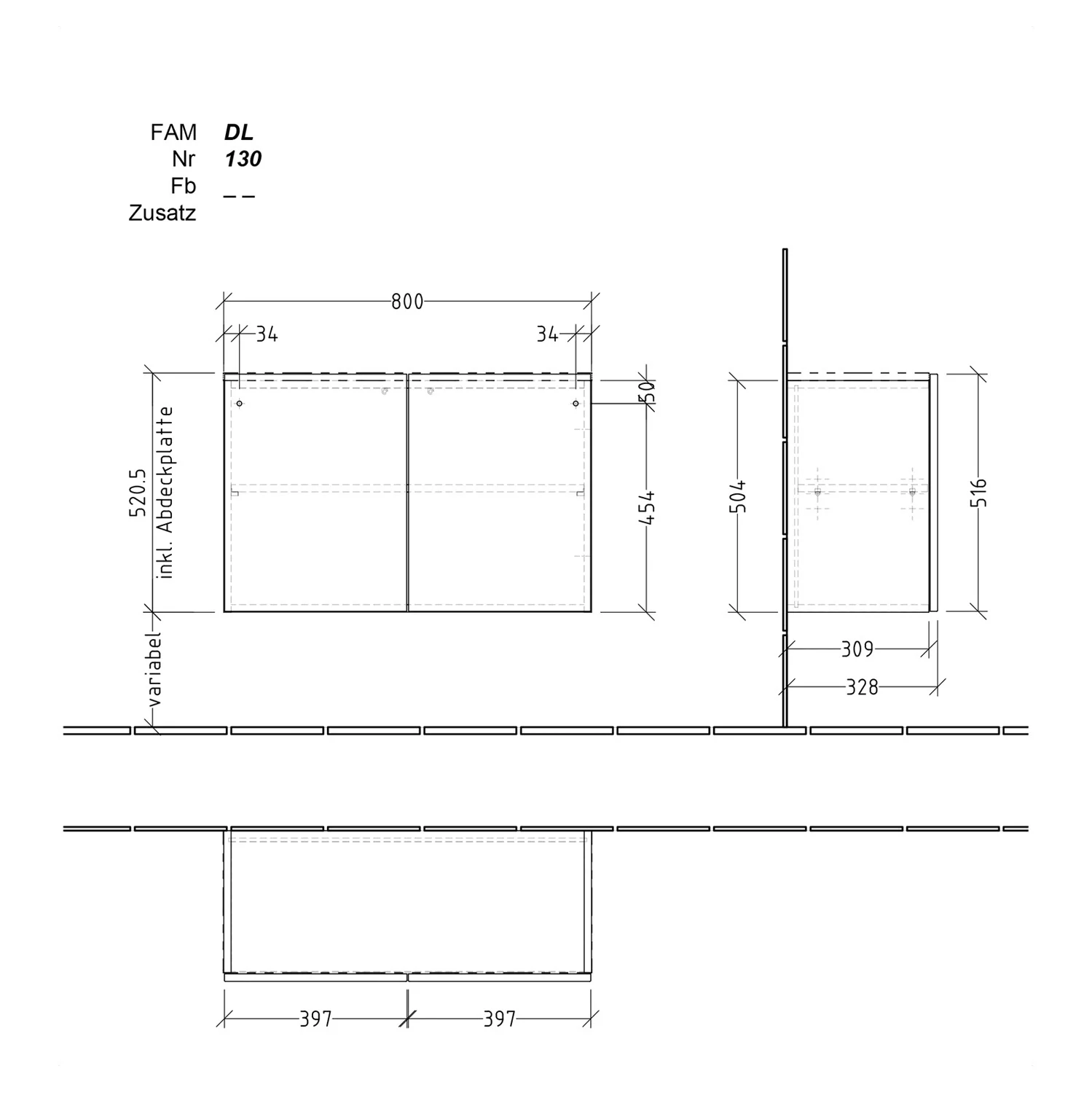 Sanipa 4balance Anbauschrank 80 cm, 2 Türen Push to open Bild 5