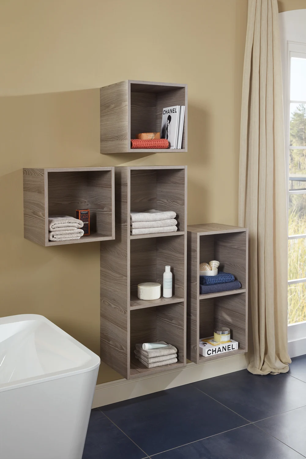 Sanipa Cubes Regalmodul offen 35 x 35 x 32,8 cm Bild 9