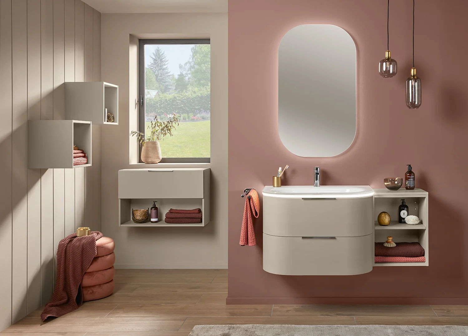 Sanipa Reflection/4balance Badspiegel LUNA 60/100 mit LED-Beleuchtung für Raumschaltung Bild 2