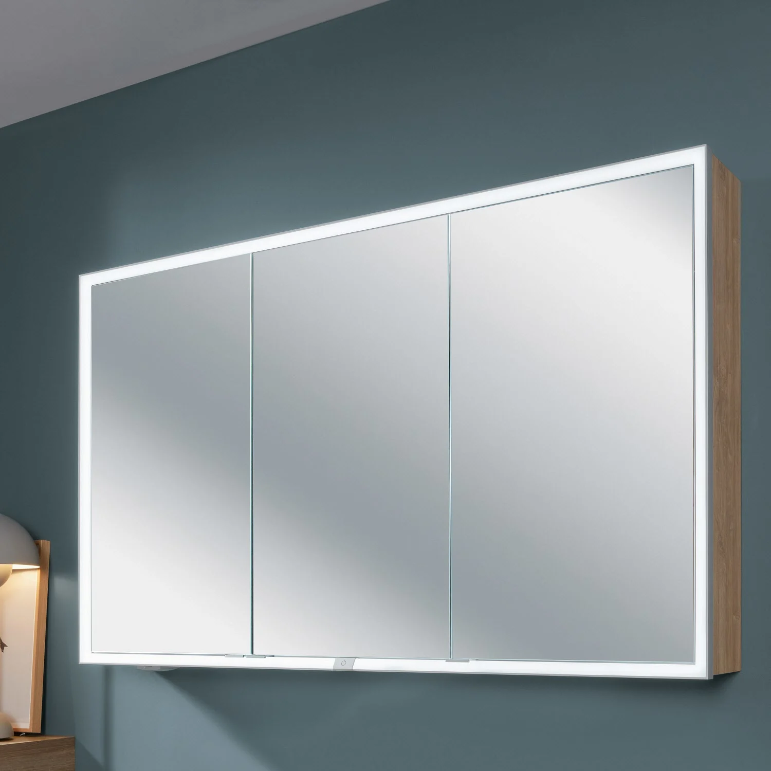 Sanipa Reflection Melamin-Spiegelschrank MILO 120 mit 3 Türen Bild 2