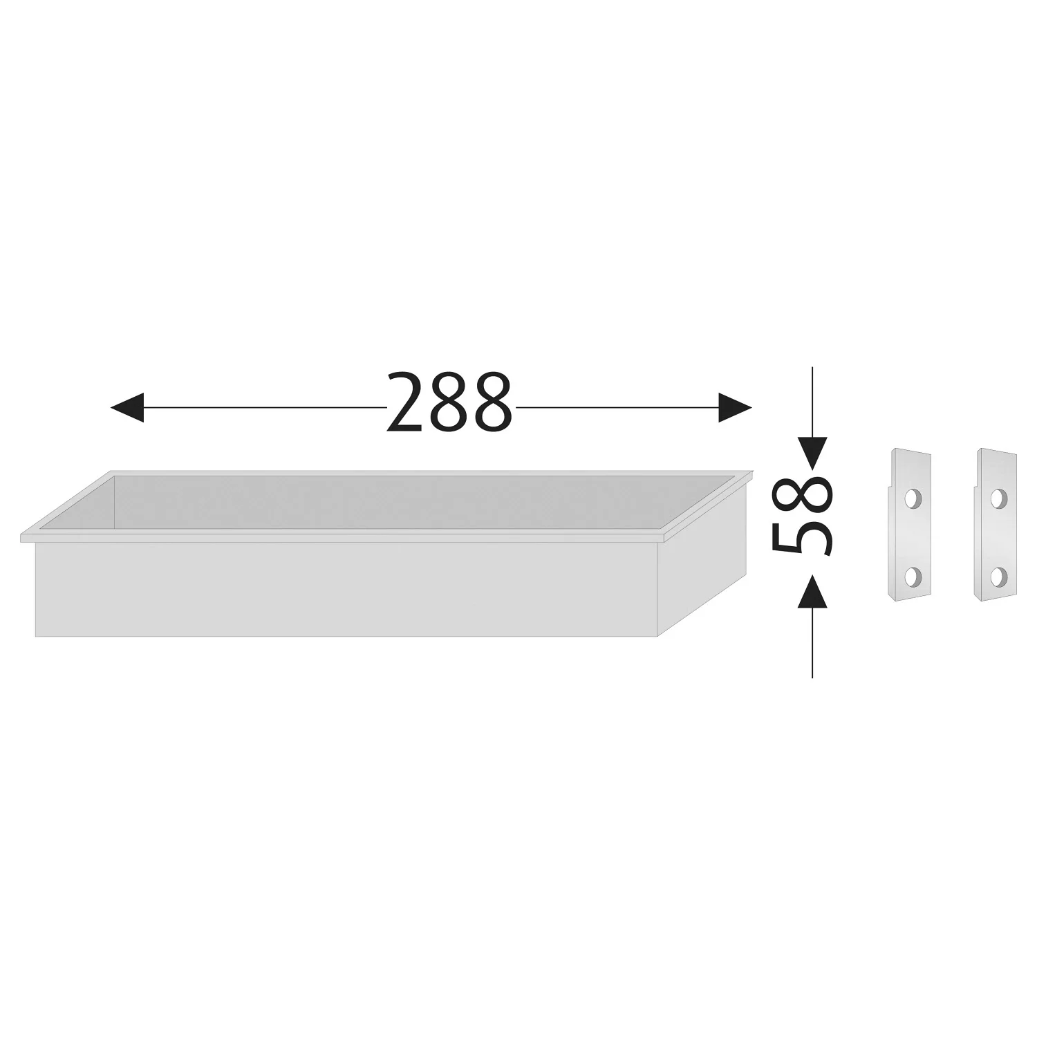Sanipa Accessory-Box 28,8 cm Bild 3