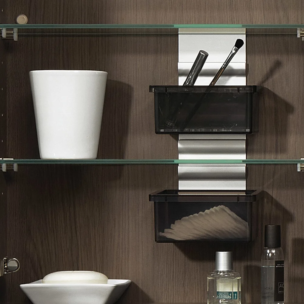 Sanipa Accessory-Boxen-Set zum Einhängen in Glaseinlegeböden Bild 2