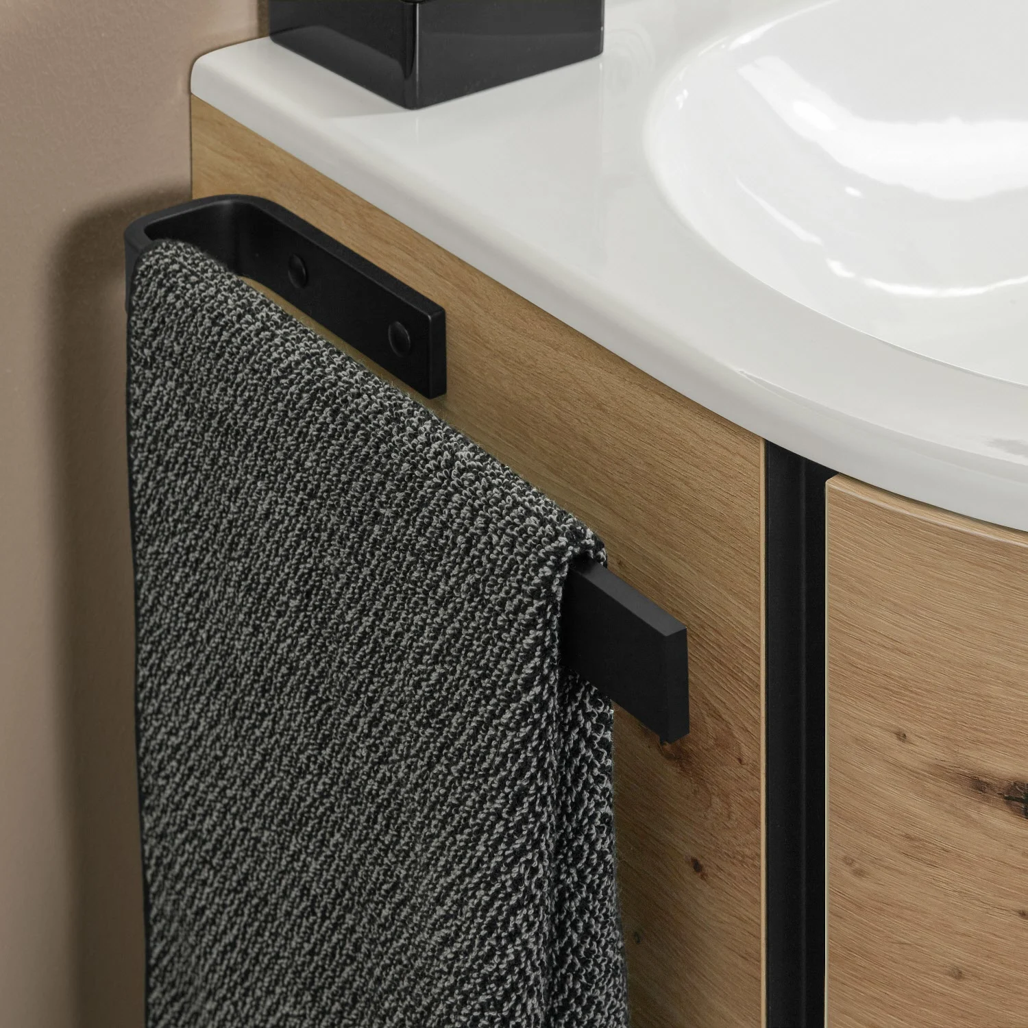 Sanipa Handtuchhalter für Waschtischunterbau einarmig 31,9 cm Bild 2