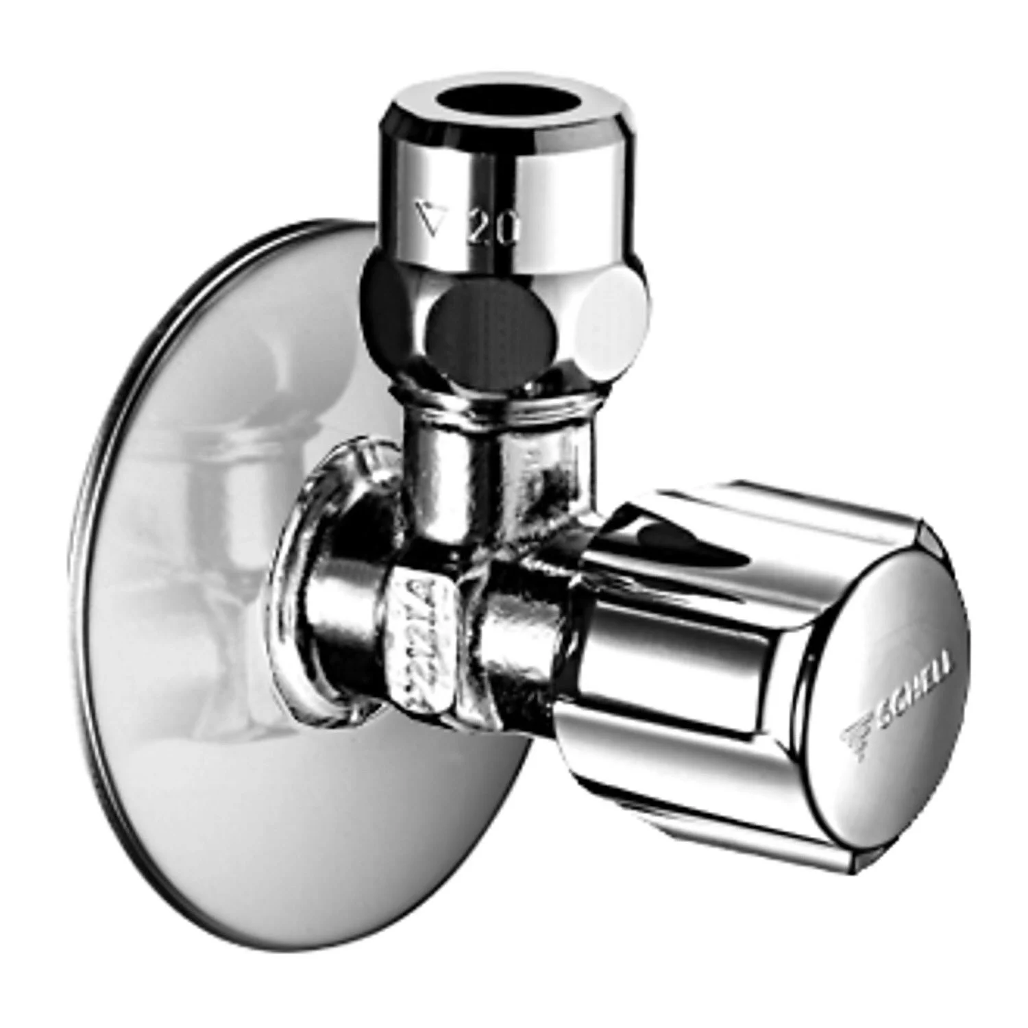 Schell COMFORT Eckventil mit Regulierungsfunktion mit Comfort-Griff