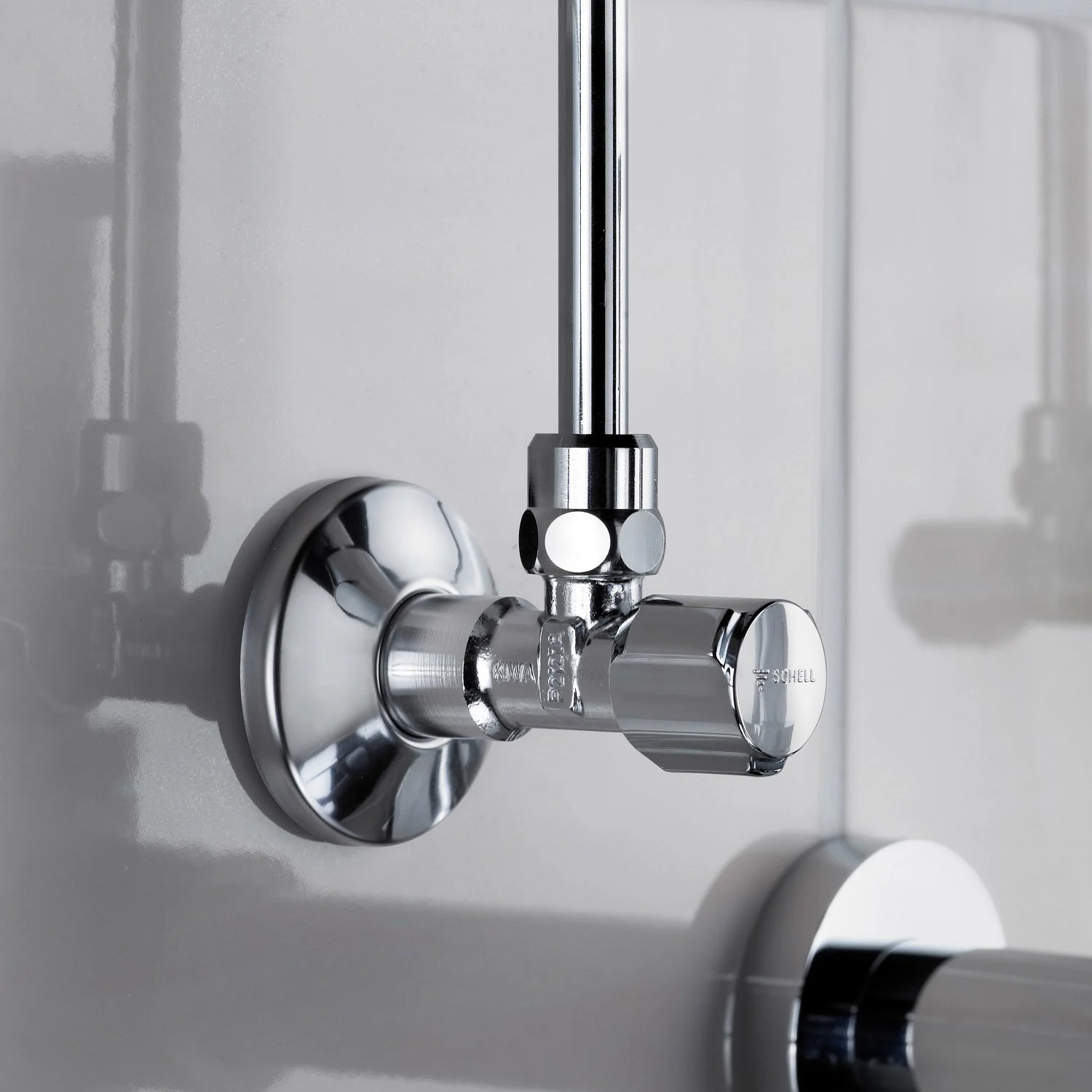 Schell COMFORT Eckventil mit Regulierungsfunktion mit Comfort-Griff Bild 2