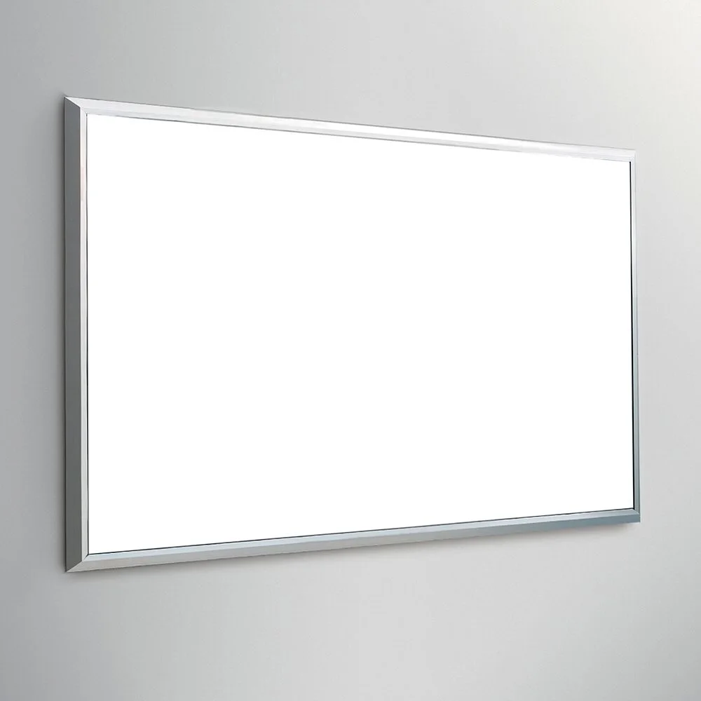 Sprinz Einbauabdeckrahmen 100 cm ohne LED-Beleuchtung Alu Matt