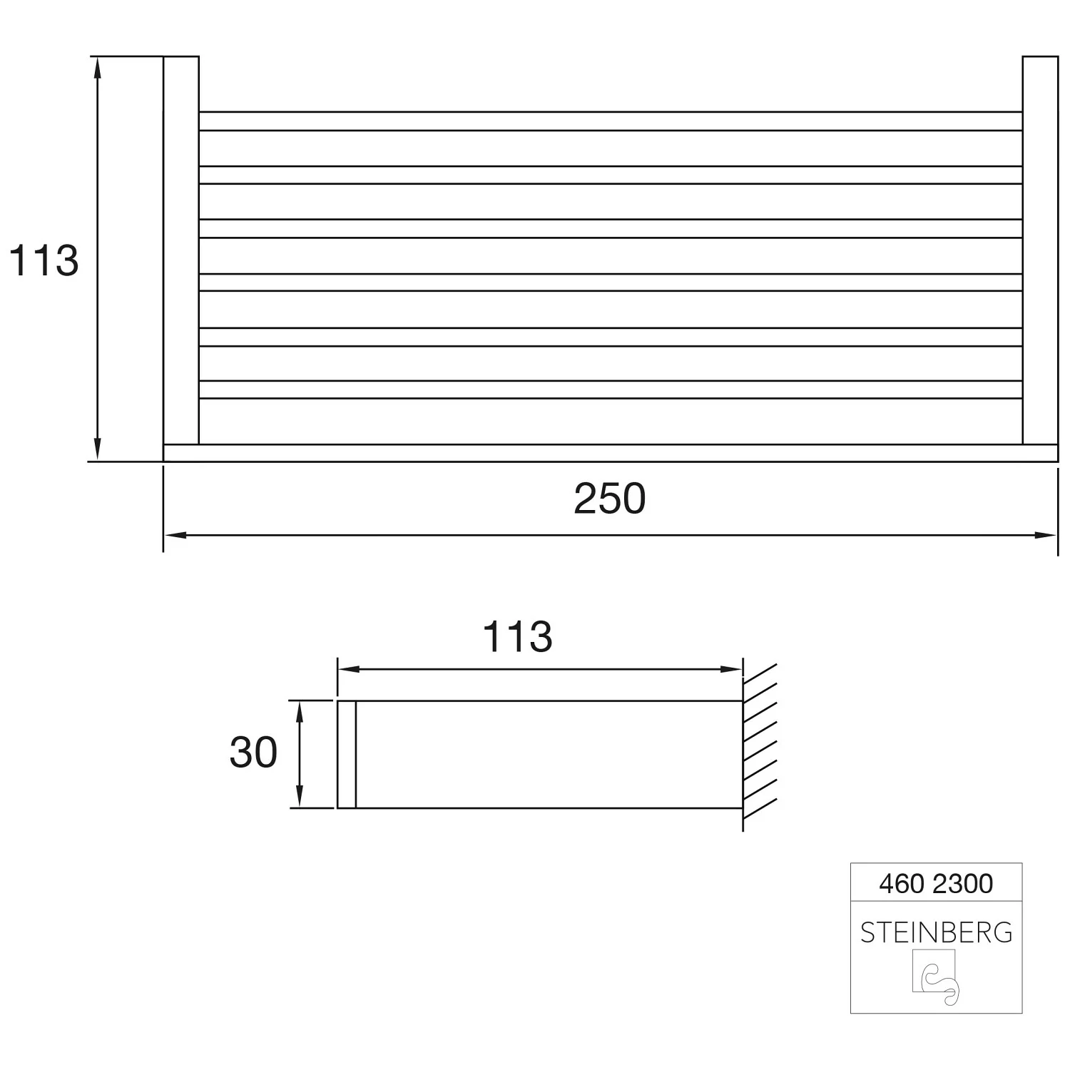 Steinberg Serie 460 Ablagekorb Bild 2