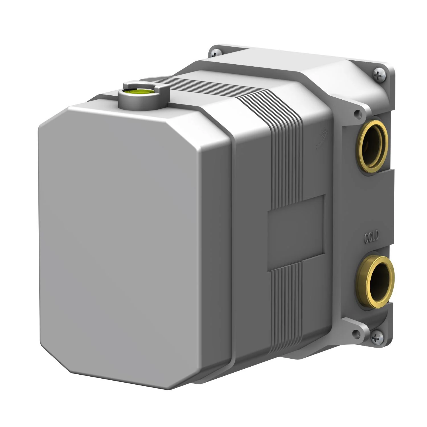 Steinberg Unterputz Einbaukörper 1/2" mit pushtronic Bedienkomfort für 2 Verbraucher