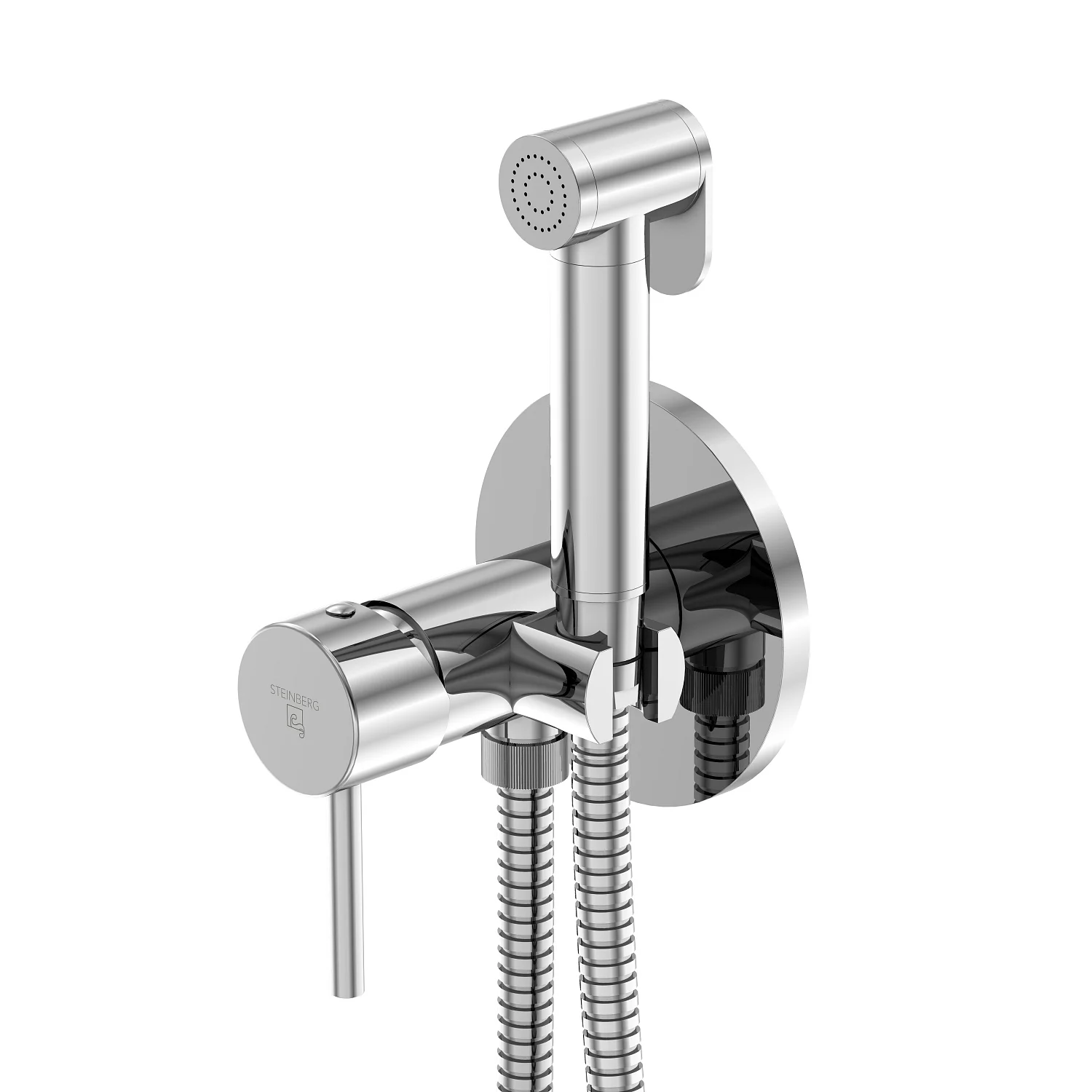 Steinberg Serie 100 Unterputz Einhebelmischer mit Bidet Spray Bild 2