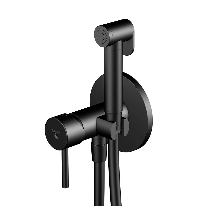 Steinberg Serie 100 Unterputz Einhebelmischer mit Bidet Spray Bild 2