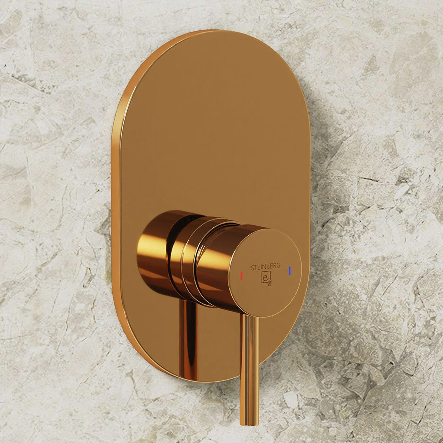 Steinberg Serie 100 Fertigmontageset für Brause-Einhebelmischer Bild 2