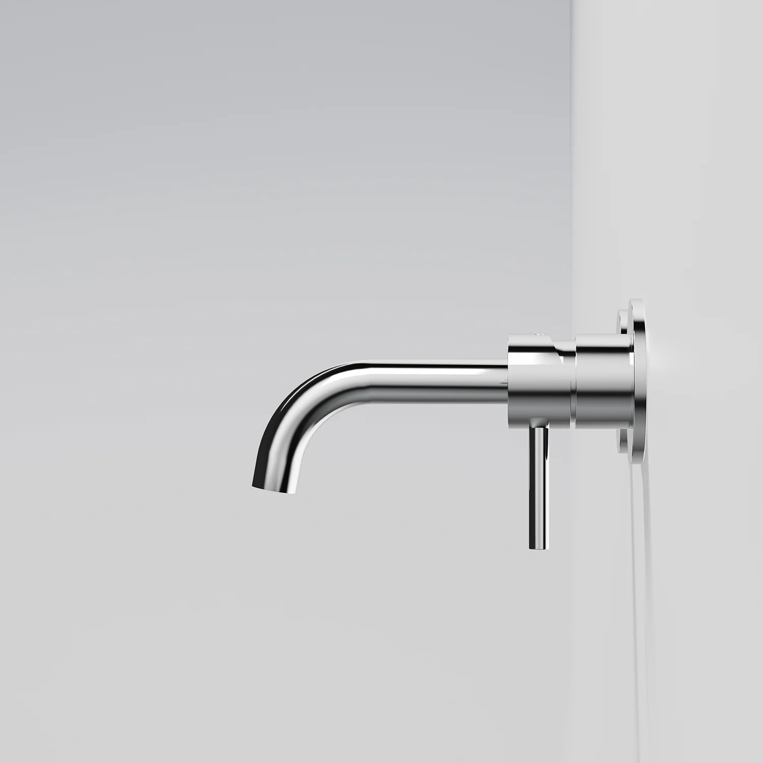 Steinberg Serie 100 Wand-Waschtisch Einhebelmischer Ausladung 19,5 cm Bild 2