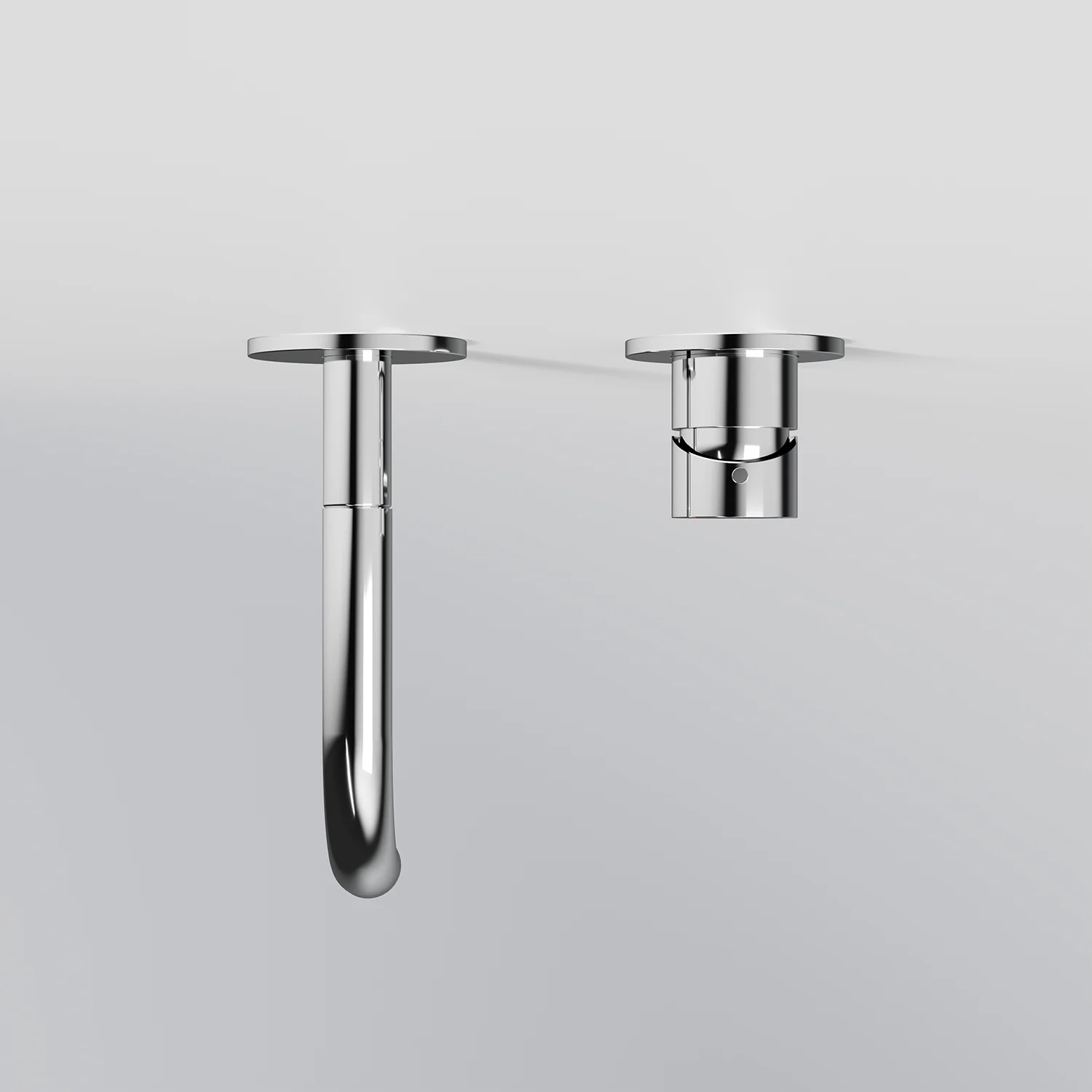 Steinberg Serie 100 Wand-Waschtisch Einhebelmischer Ausladung 19,5 cm Bild 4