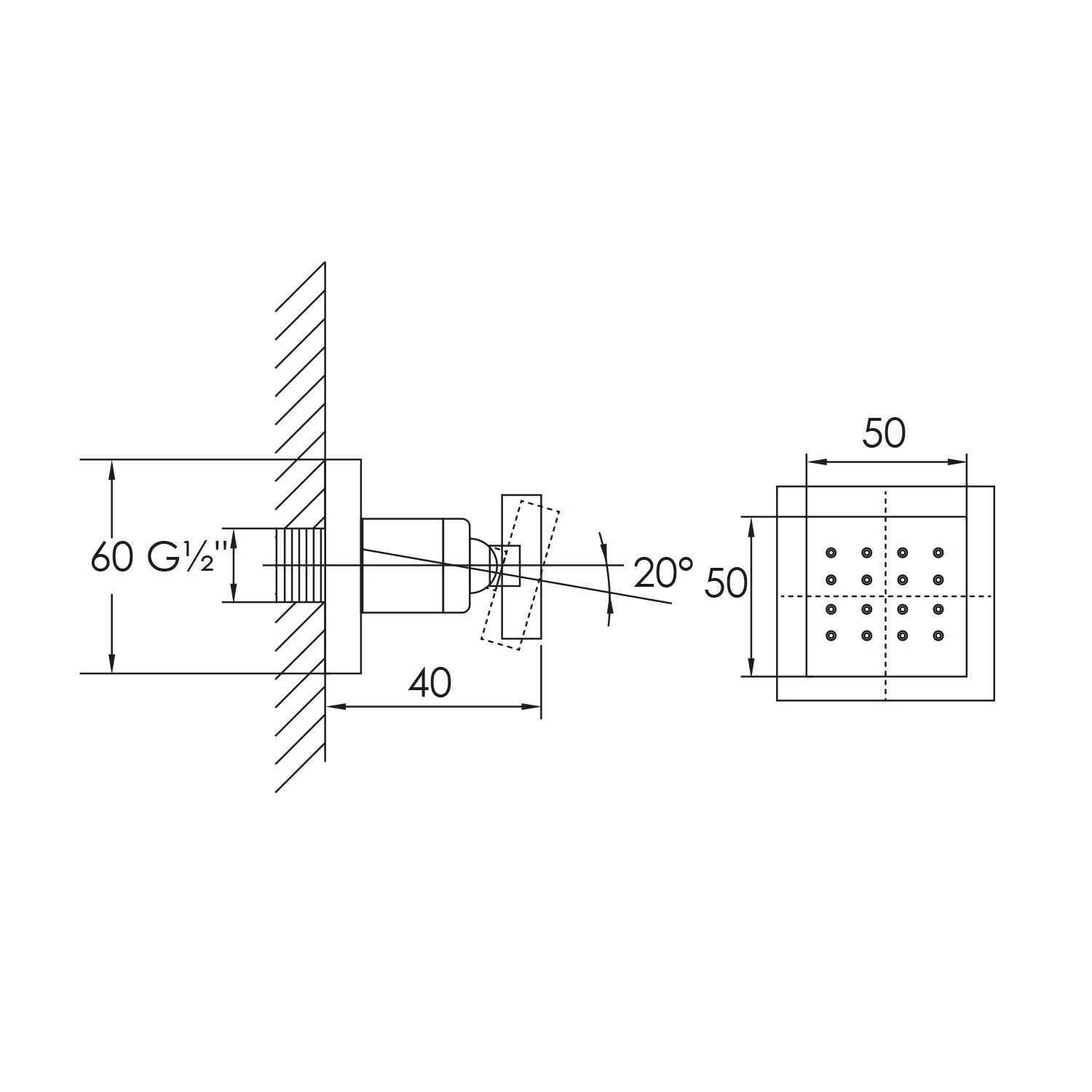 Steinberg Serie 135 Seitenbrause Bild 5