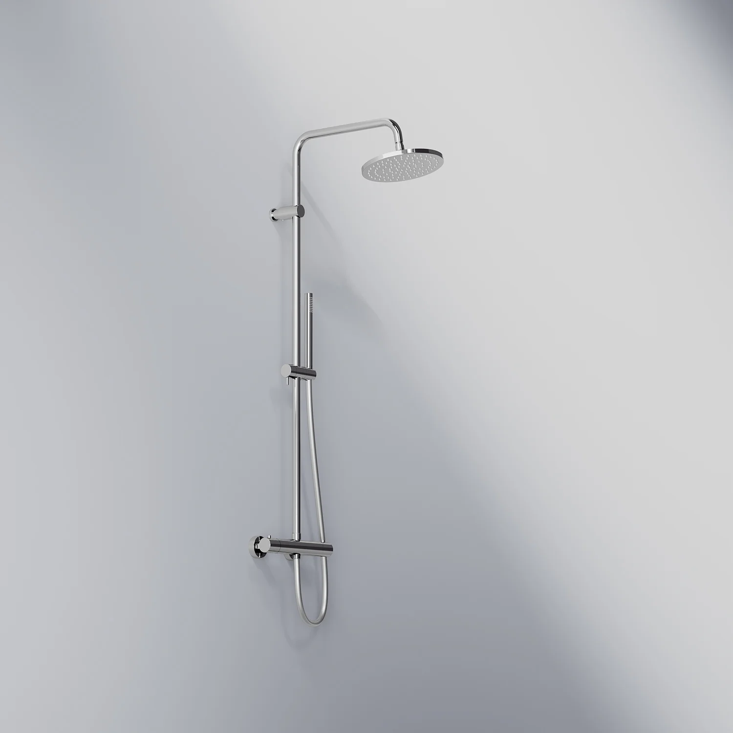 Steinberg Serie 340 Brauseset komplett mit Thermostat-Armatur