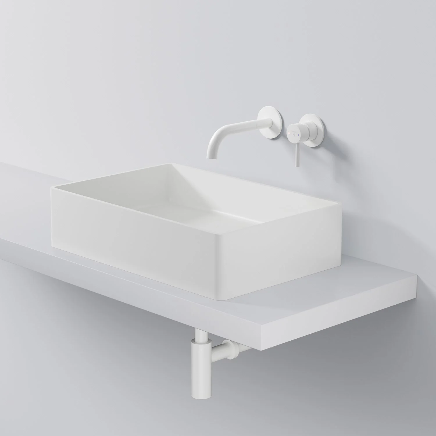Steinberg Serie 440 Aufsatzschale aus Mineo Stone 60 x 40 cm