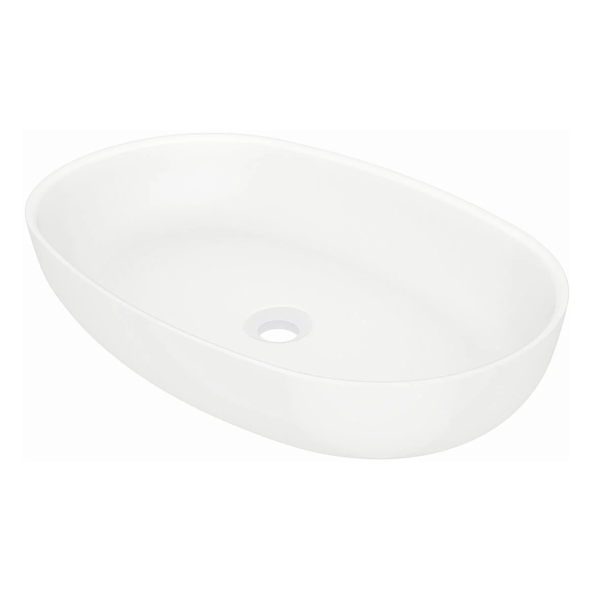 Steinberg Serie 440 Aufsatzschale oval aus Mineo Stone 60 x 40 cm Bild 2